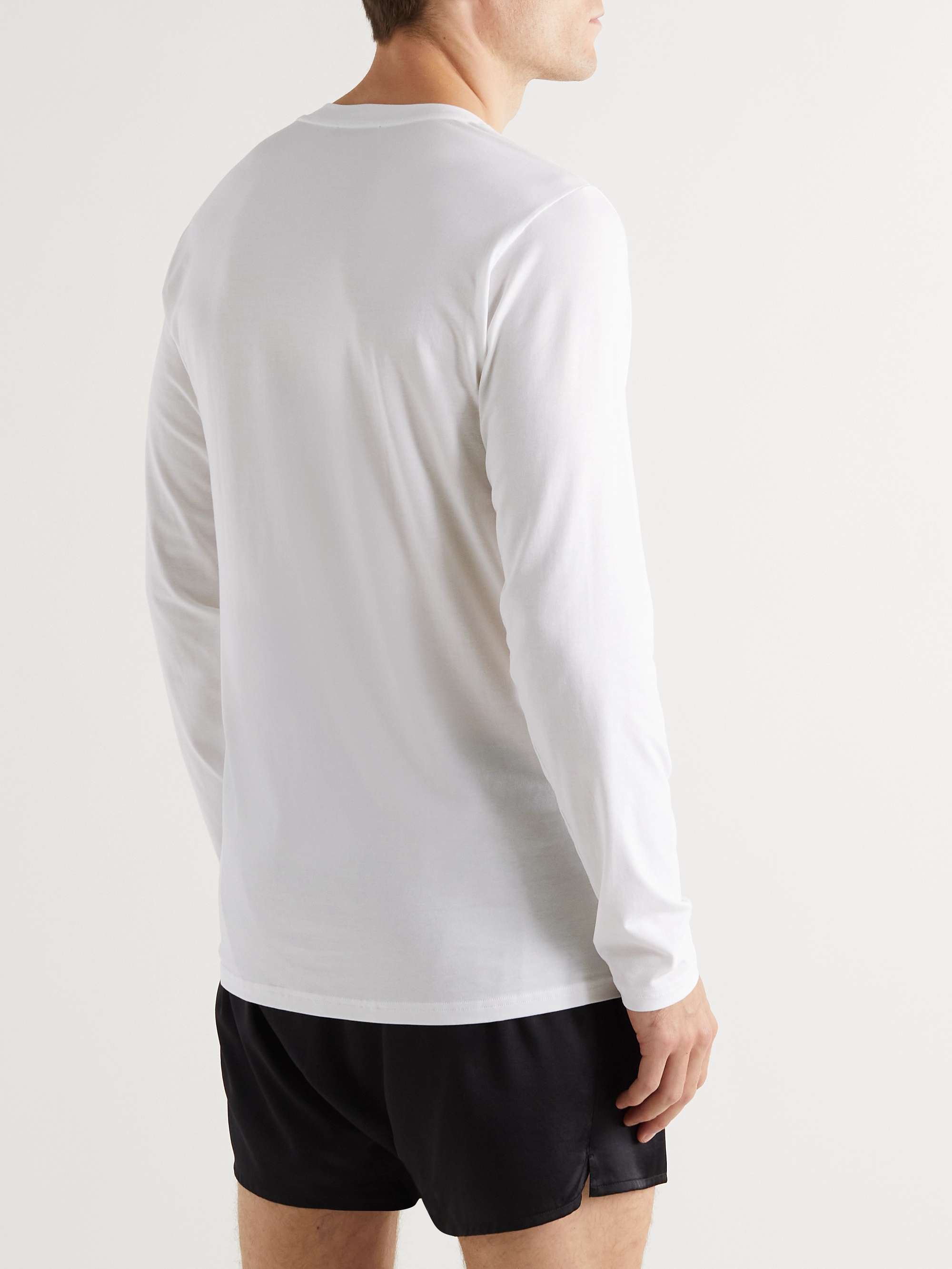 TOM FORD T-Shirt aus einer Baumwoll-Modalmischung mit Stretch-Anteil
