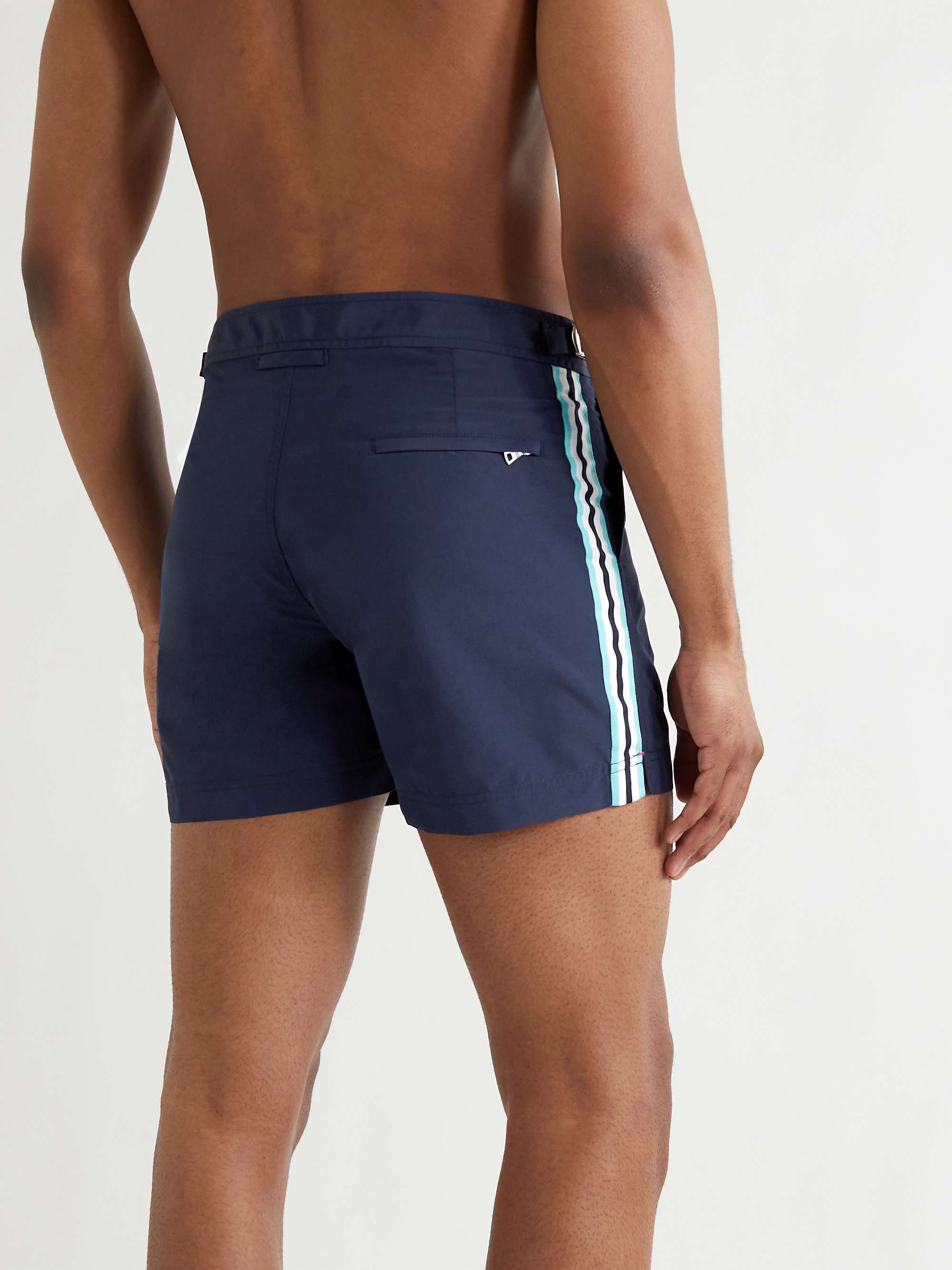 ORLEBAR BROWN Setter Striped Short-Length Swim Shorts for Men | MR PORTER