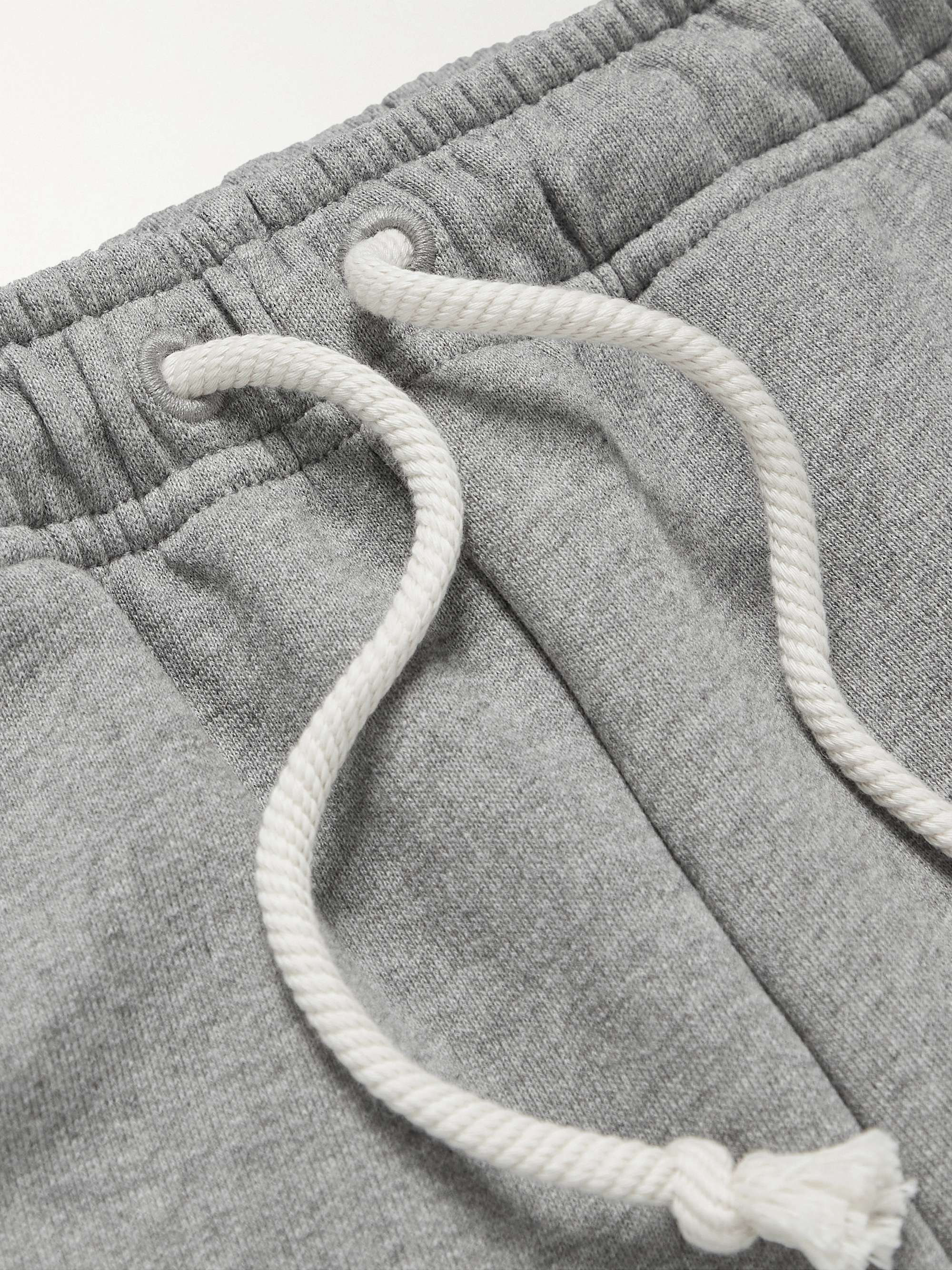 ACNE STUDIOS Tapered Logo-Appliquéd Cotton-Jersey Sweatpants for Men | MR  PORTER