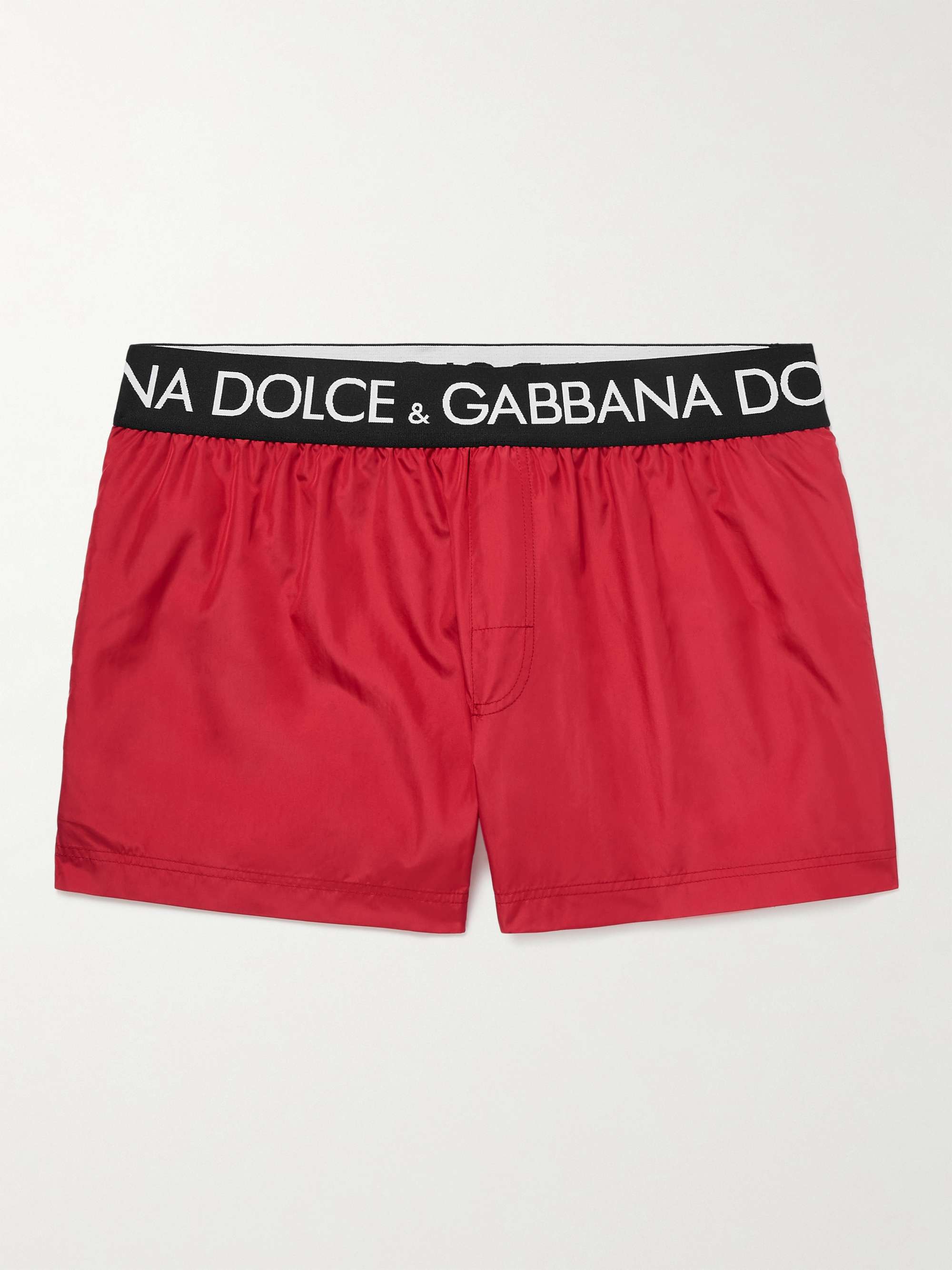 DOLCE & GABBANA Slim-Fit Short-Length Swim Shorts for Men | MR PORTER