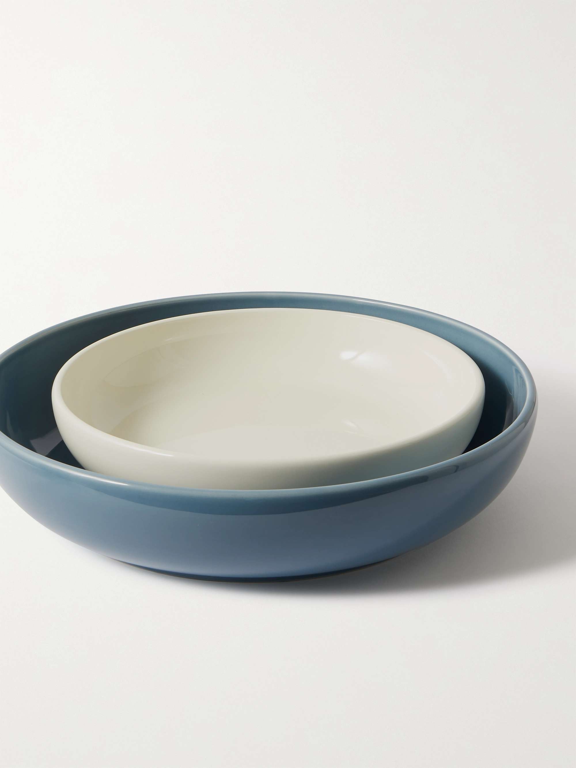 R+D.LAB Bilancia Glazed Ceramic Extra Large Flat Bowl for Men | MR PORTER