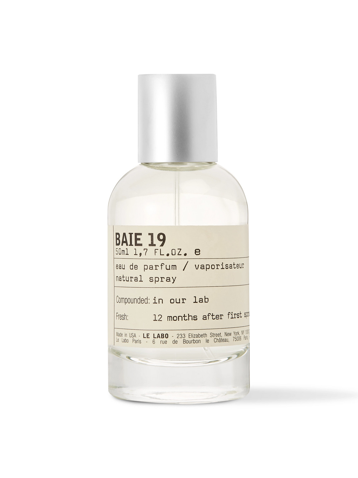 Le Labo Baie 19 Eau De Parfum, 50ml In Colorless
