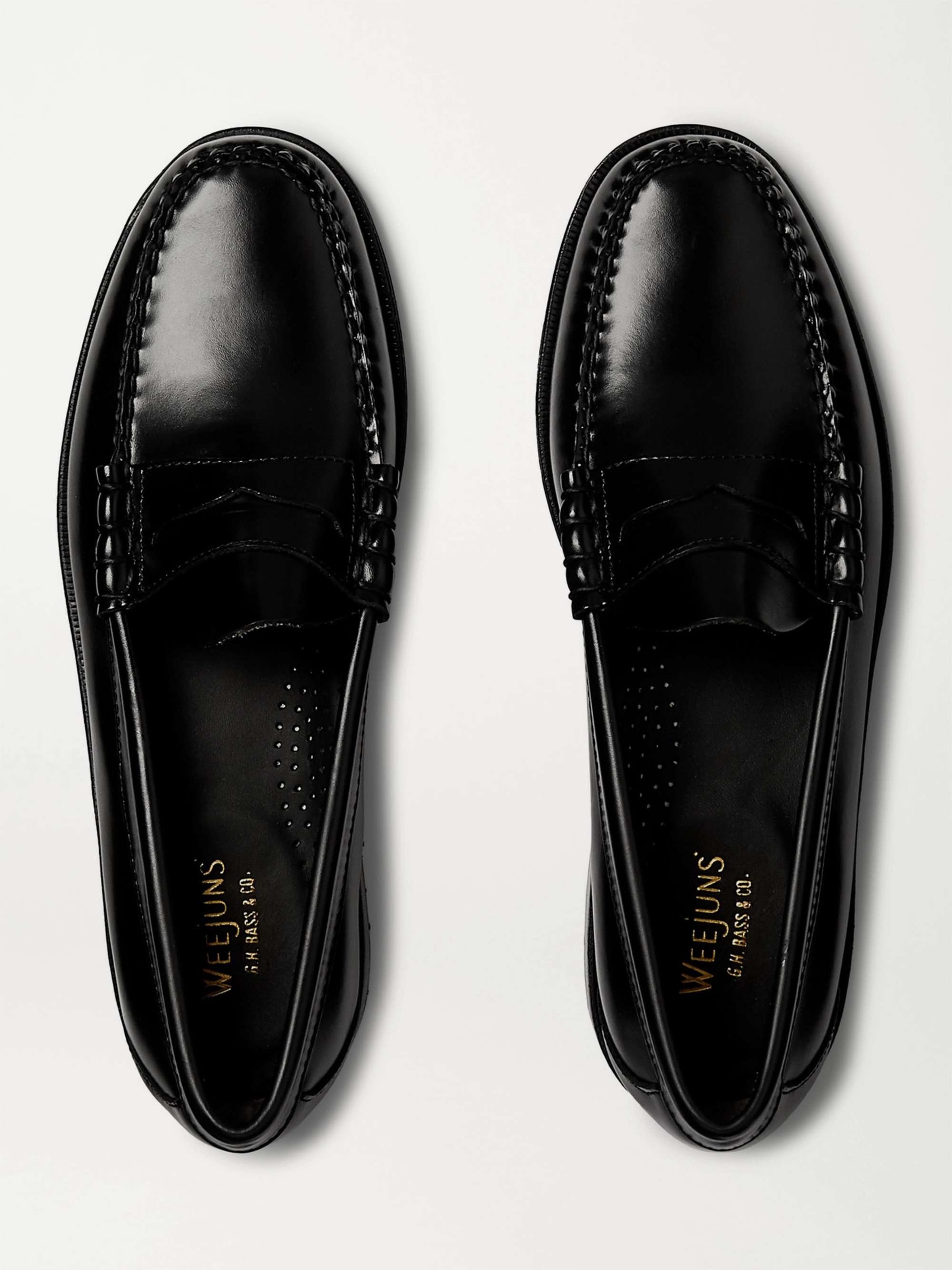 G.H. BASS & CO. Weejuns Heritage Larson Leather Penny Loafers | MR PORTER
