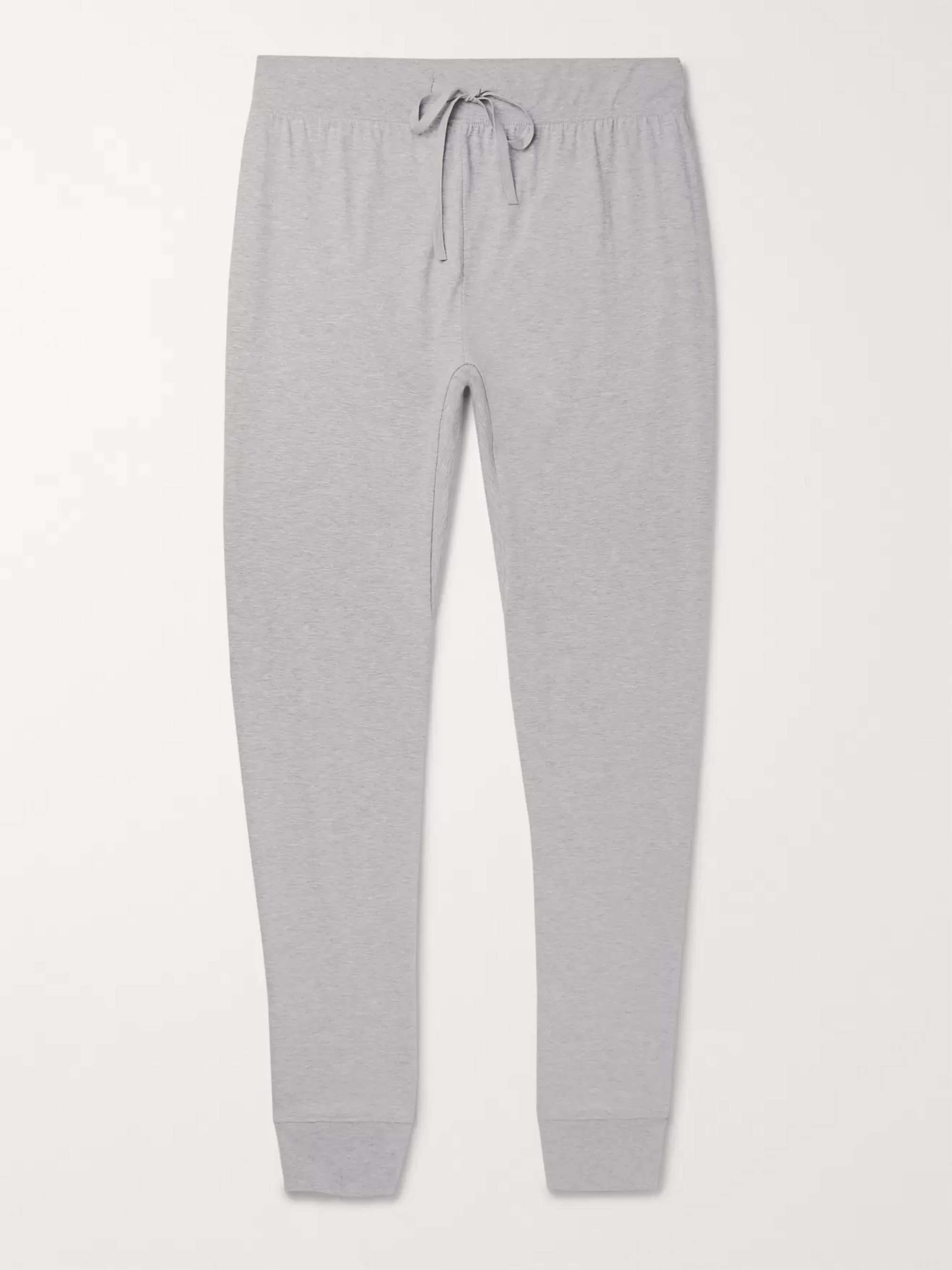 HANDVAERK Slim-Fit Tapered Pima Cotton-Jersey Pyjama Trousers for Men | MR  PORTER