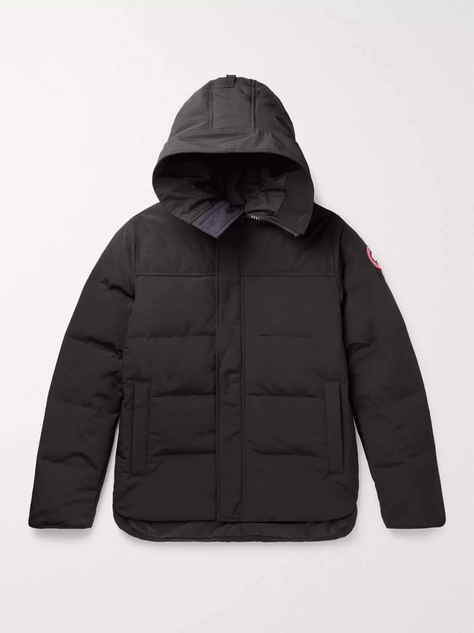 Black Macmillan Quilted Shell Hooded Down Parka | CANADA GOOSE | MR PORTER