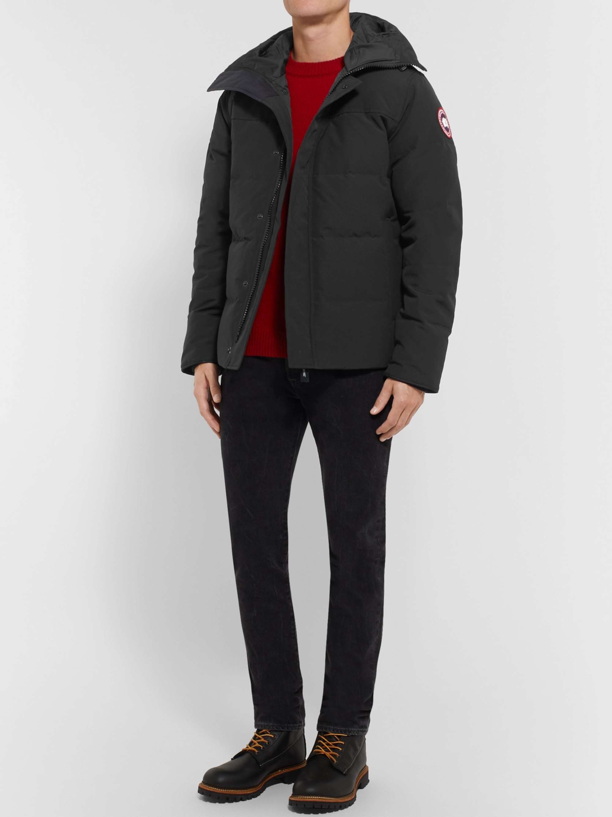 Black Macmillan Quilted Shell Hooded Down Parka | CANADA GOOSE | MR PORTER