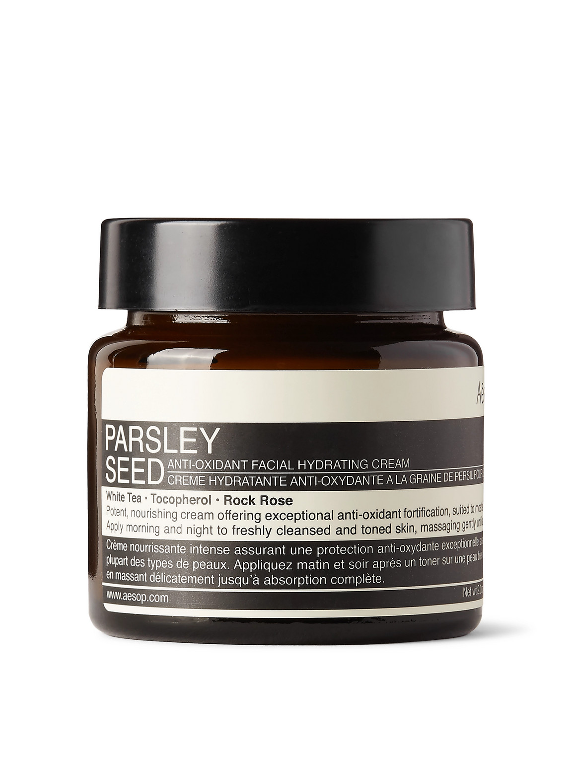 Aesop Parsley Seed Anti-oxidant Facial Hydrating Cream 60ml In Colorless