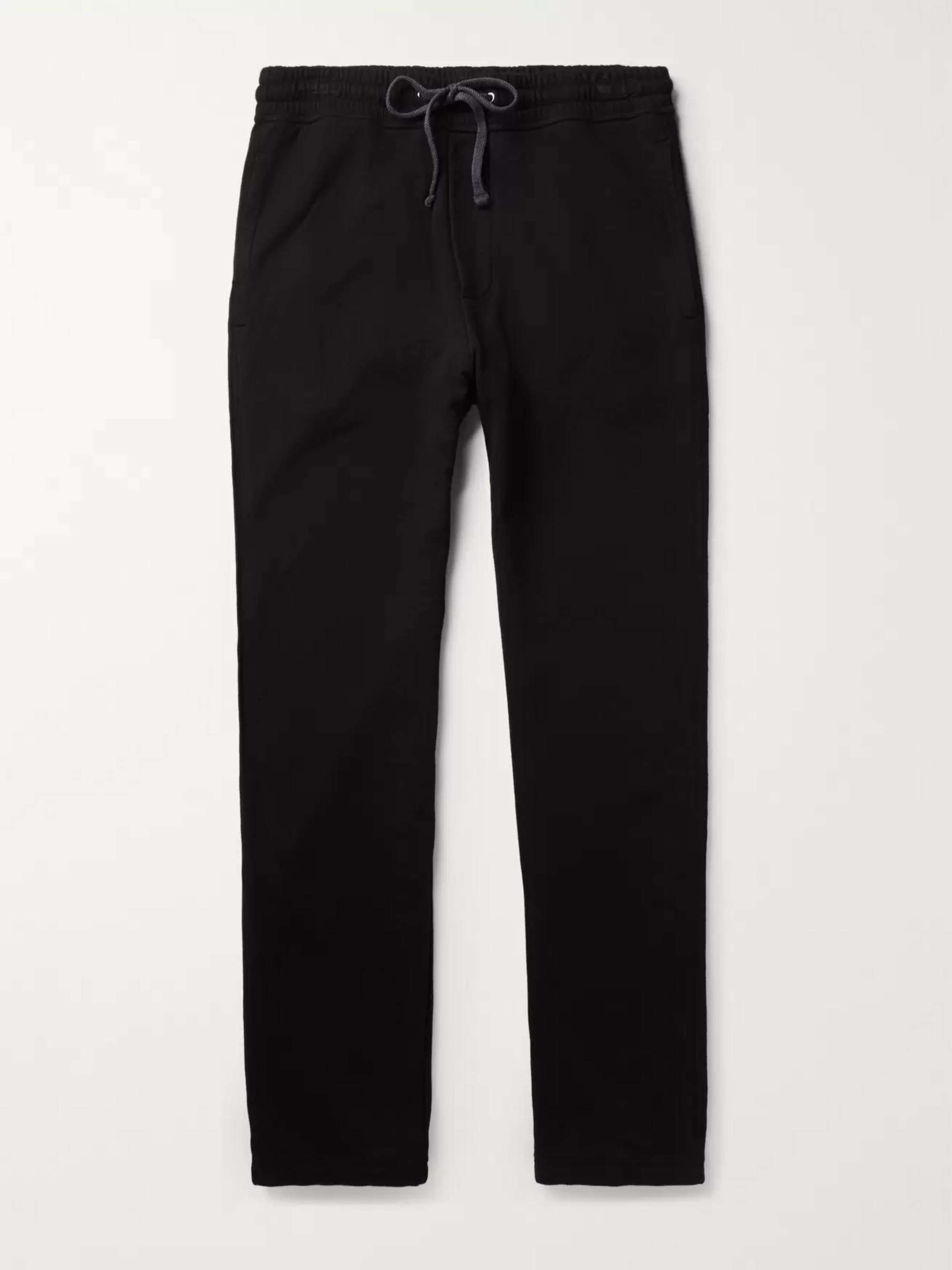 JAMES PERSE Straight-Leg Supima Cotton-Jersey Sweatpants for Men | MR PORTER