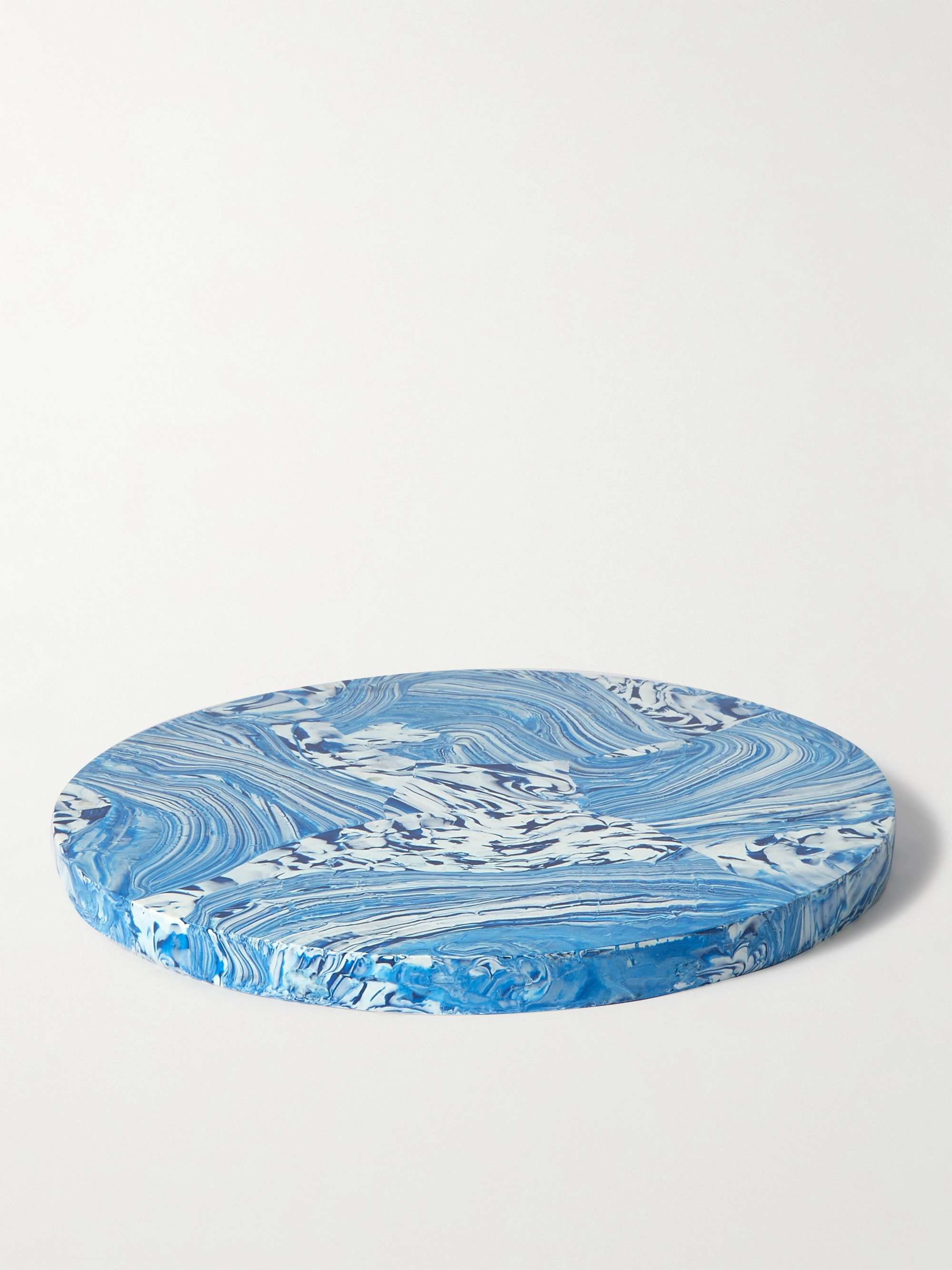 SPACE AVAILABLE + LOW Marble-Effect Recycled Plastic Chopping Board for Men  | MR PORTER