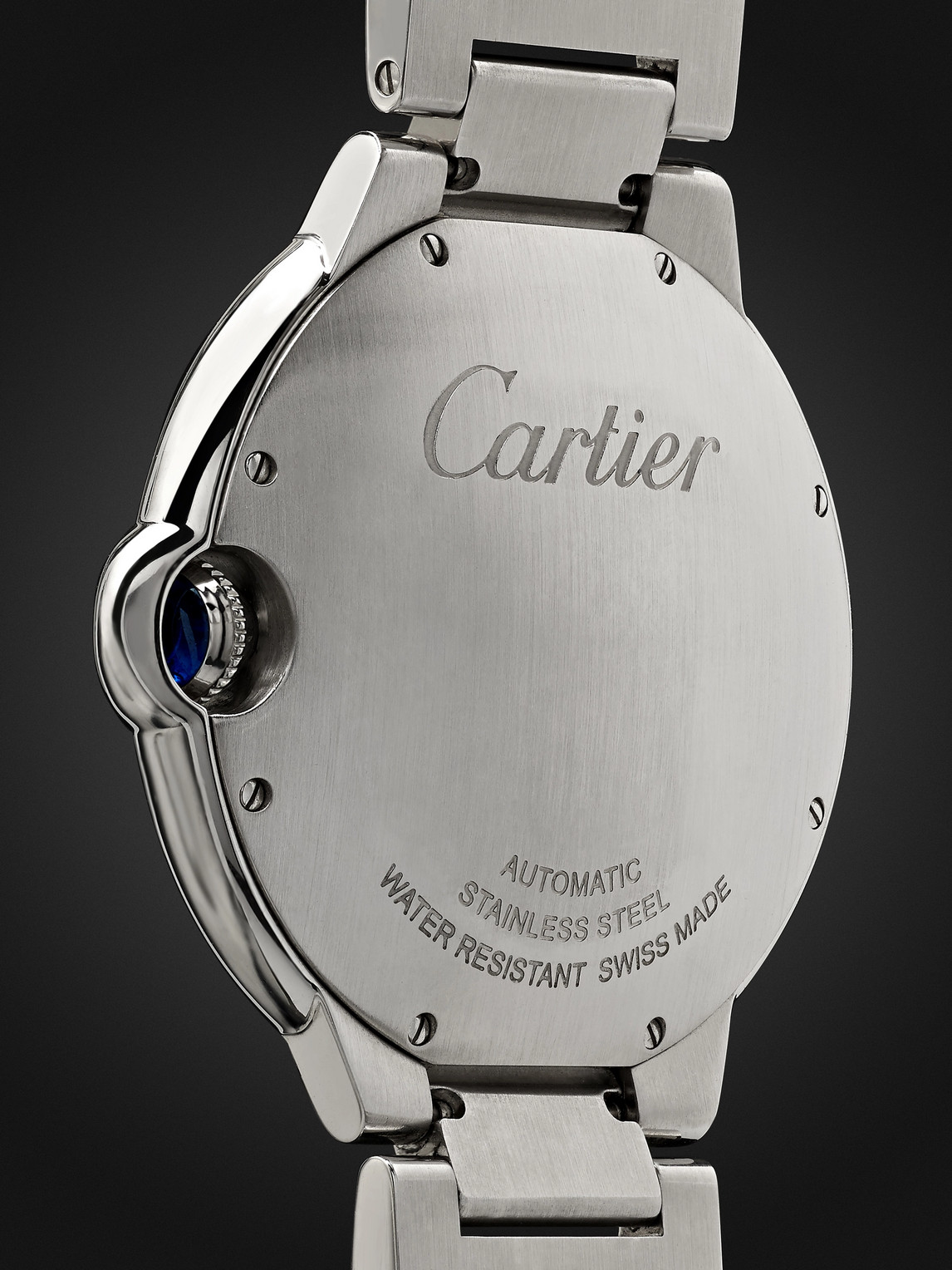 Shop Cartier Ballon Bleu De  Automatic 42mm Stainless Steel Watch, Ref. No. Crw69012z4 In Unknown