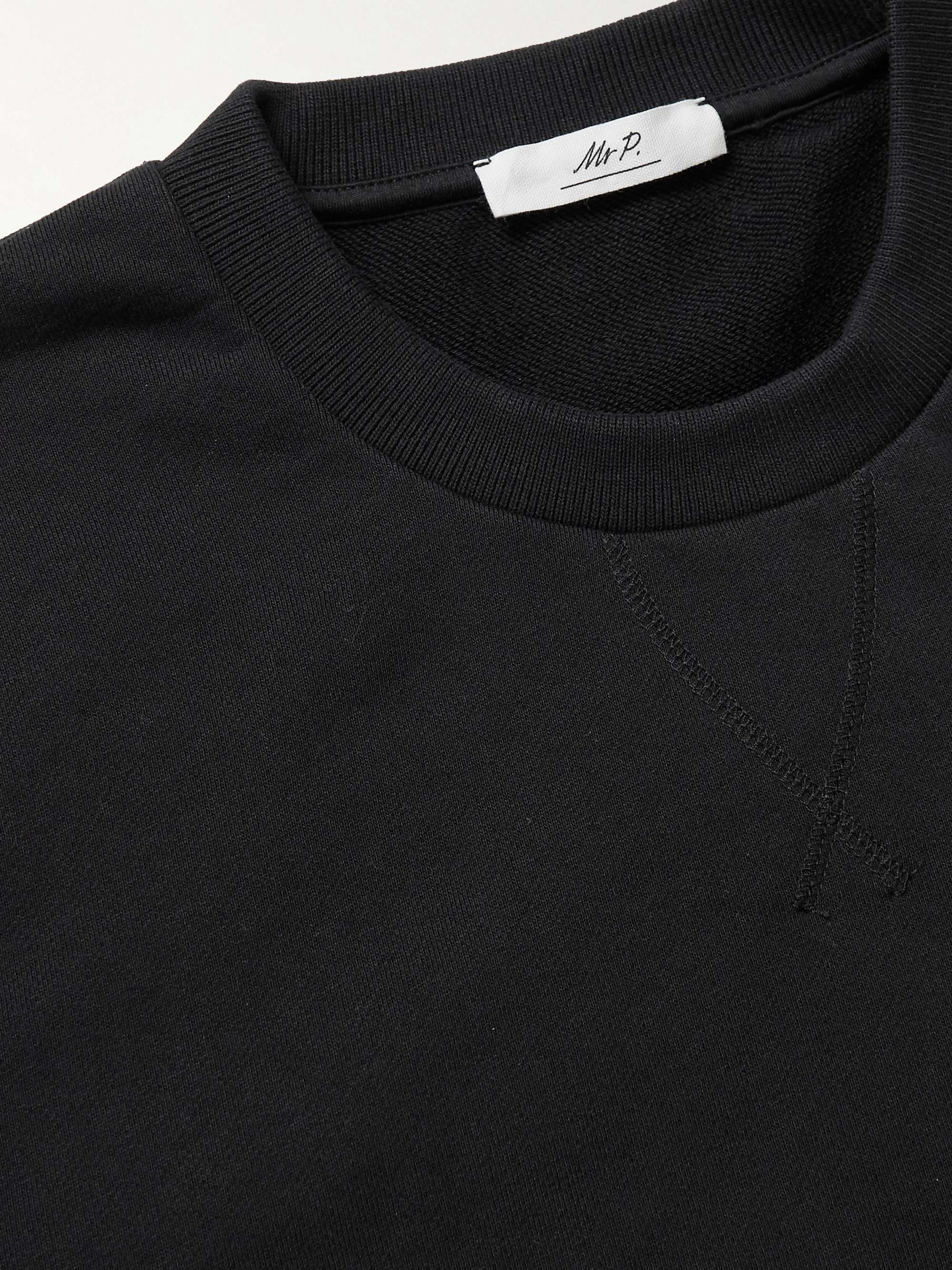 MR P. Organic Cotton-Jersey Sweatshirt for Men | MR PORTER