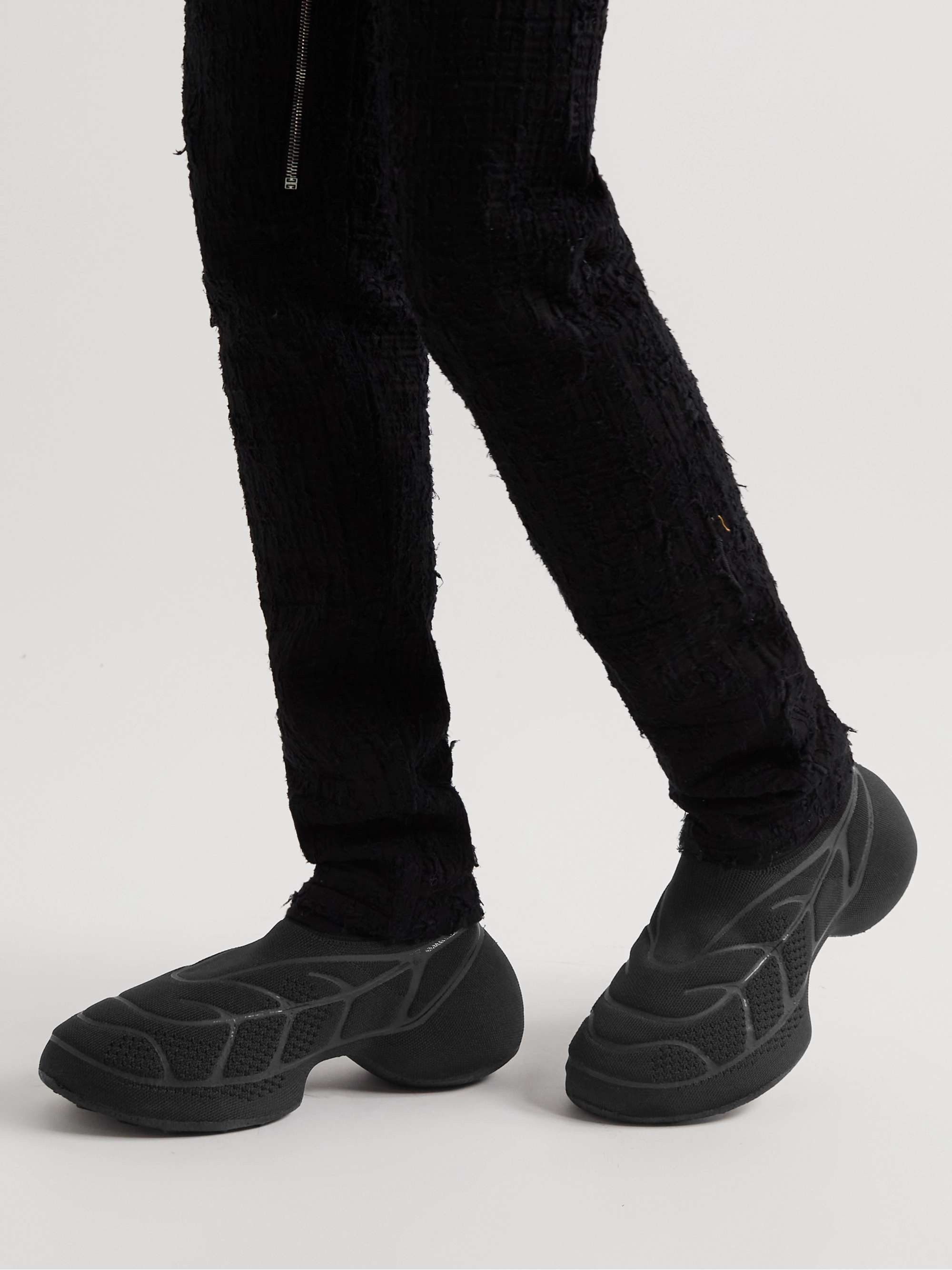GIVENCHY TK-360 Plus Stretch-Knit Slip-On Sneakers for Men | MR PORTER