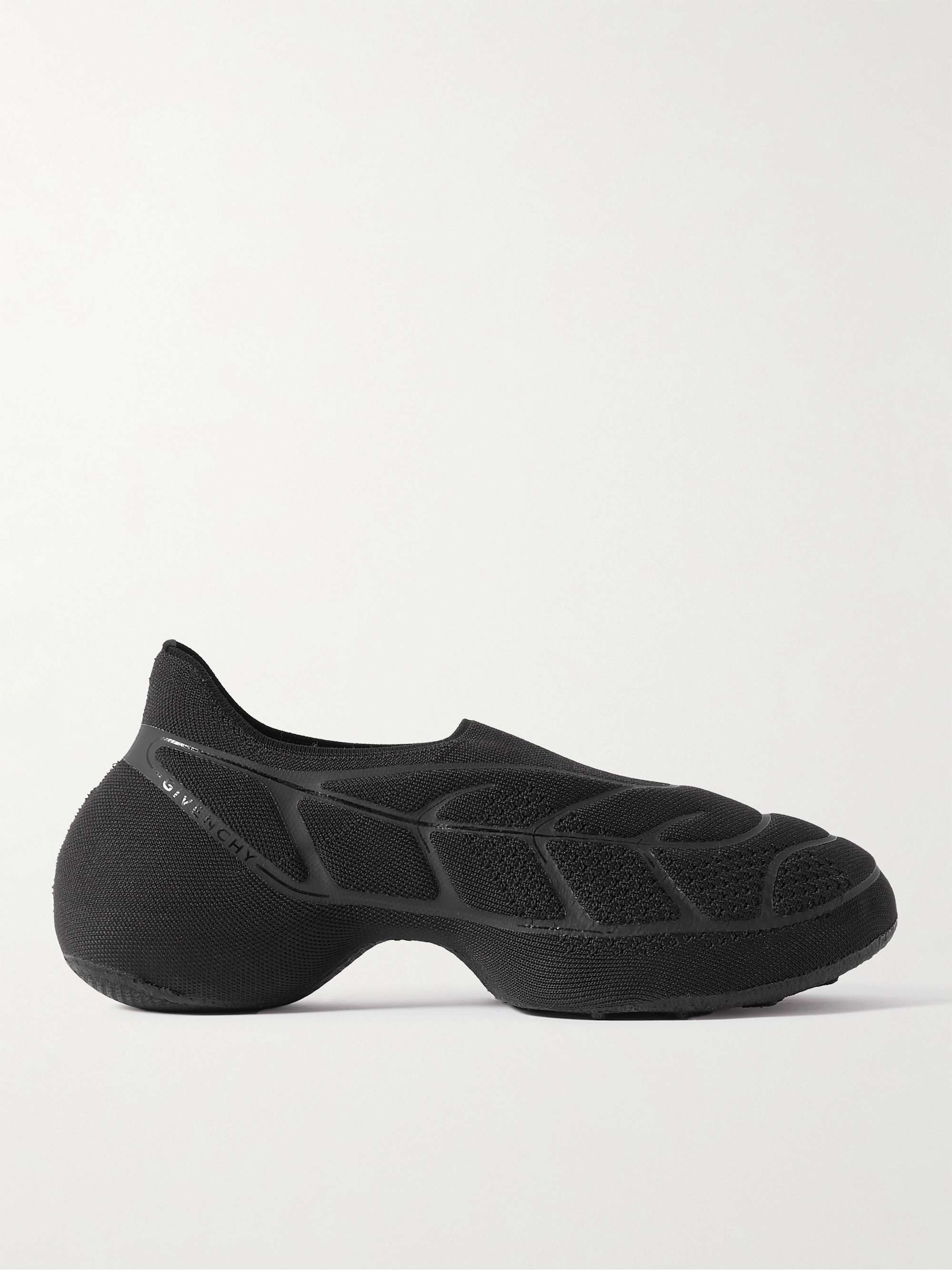 Black TK-360 Plus Stretch-Knit Slip-On Sneakers | GIVENCHY | MR PORTER