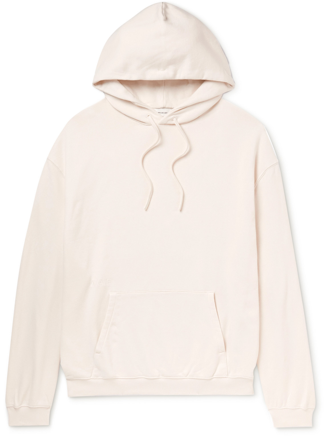 Applied Art Forms Nm2-2 Oversized Cotton-jersey Hoodie In Neutrals
