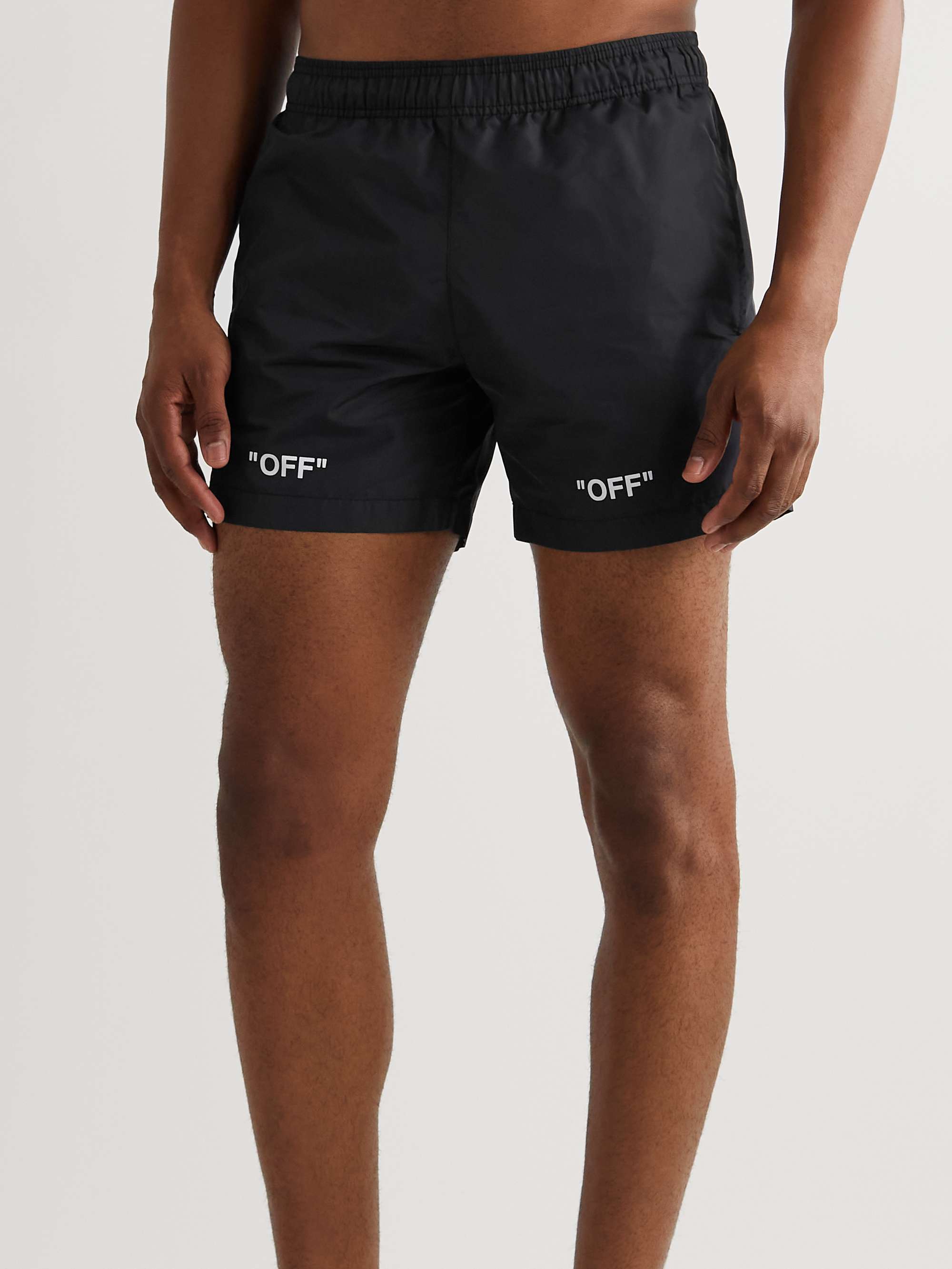Shorts da mare corti stampati OFF-WHITE da uomo | MR PORTER