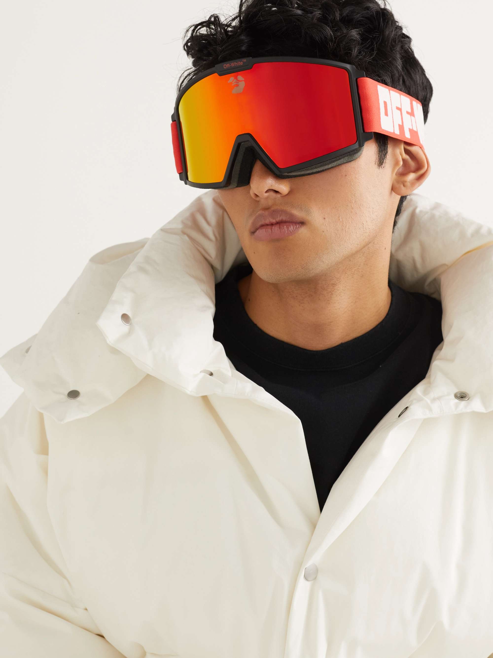 Red Mirrored Ski Goggles | OFF-WHITE | MR PORTER