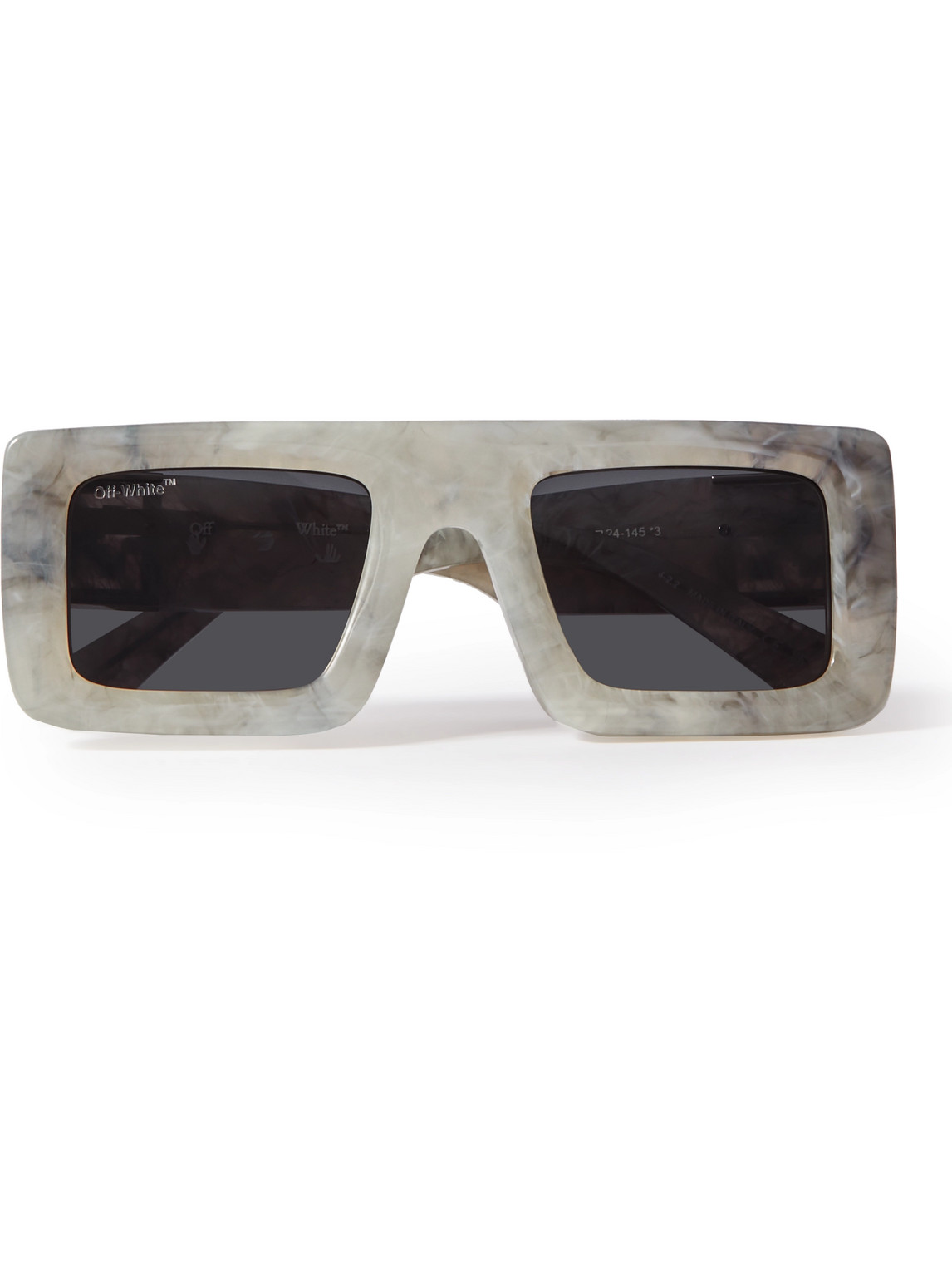 Off-White, Virgil Square-Frame Acetate Sunglasses, Men, Blue