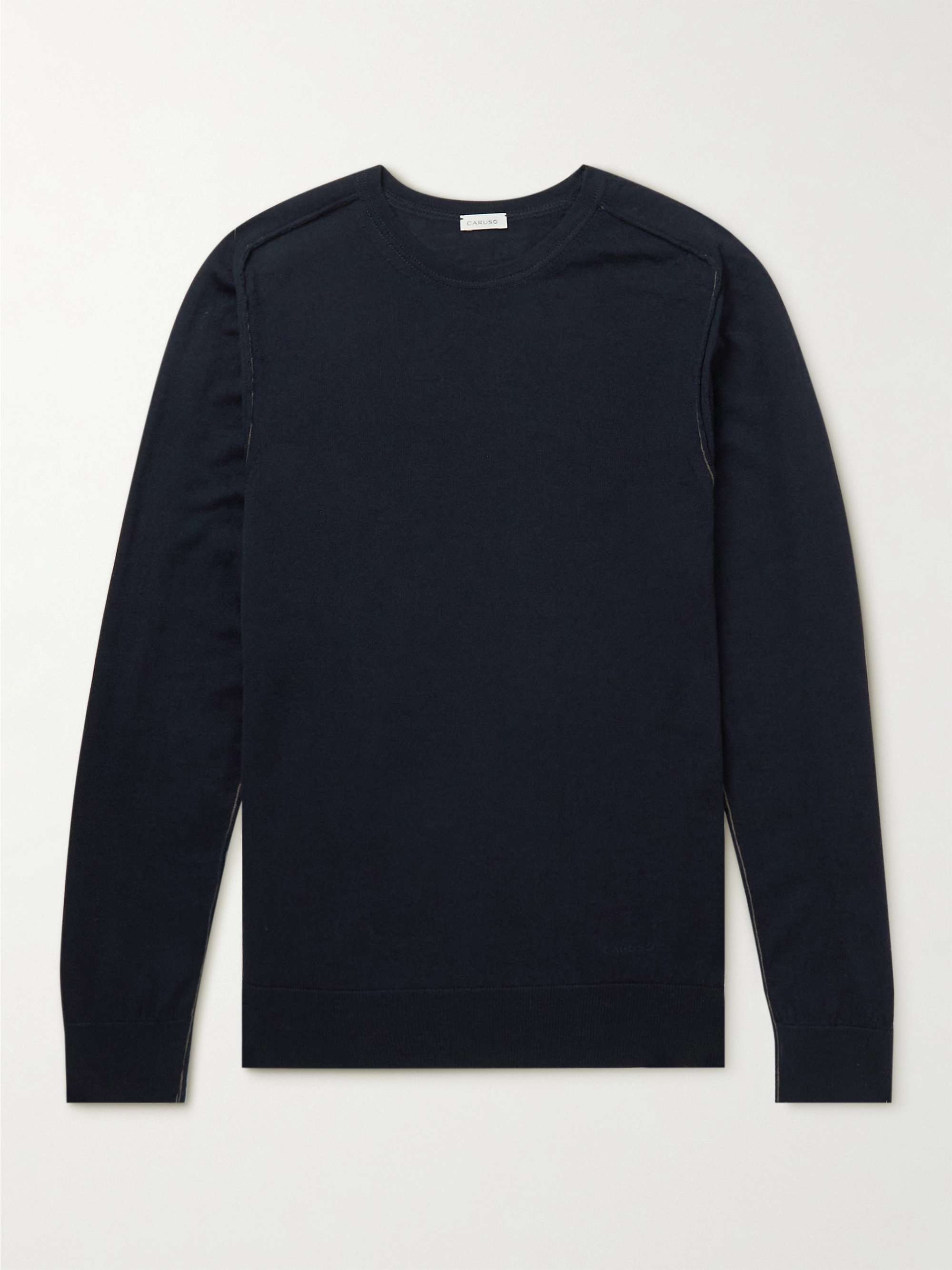 CARUSO Slim-Fit Wool Sweater for Men | MR PORTER