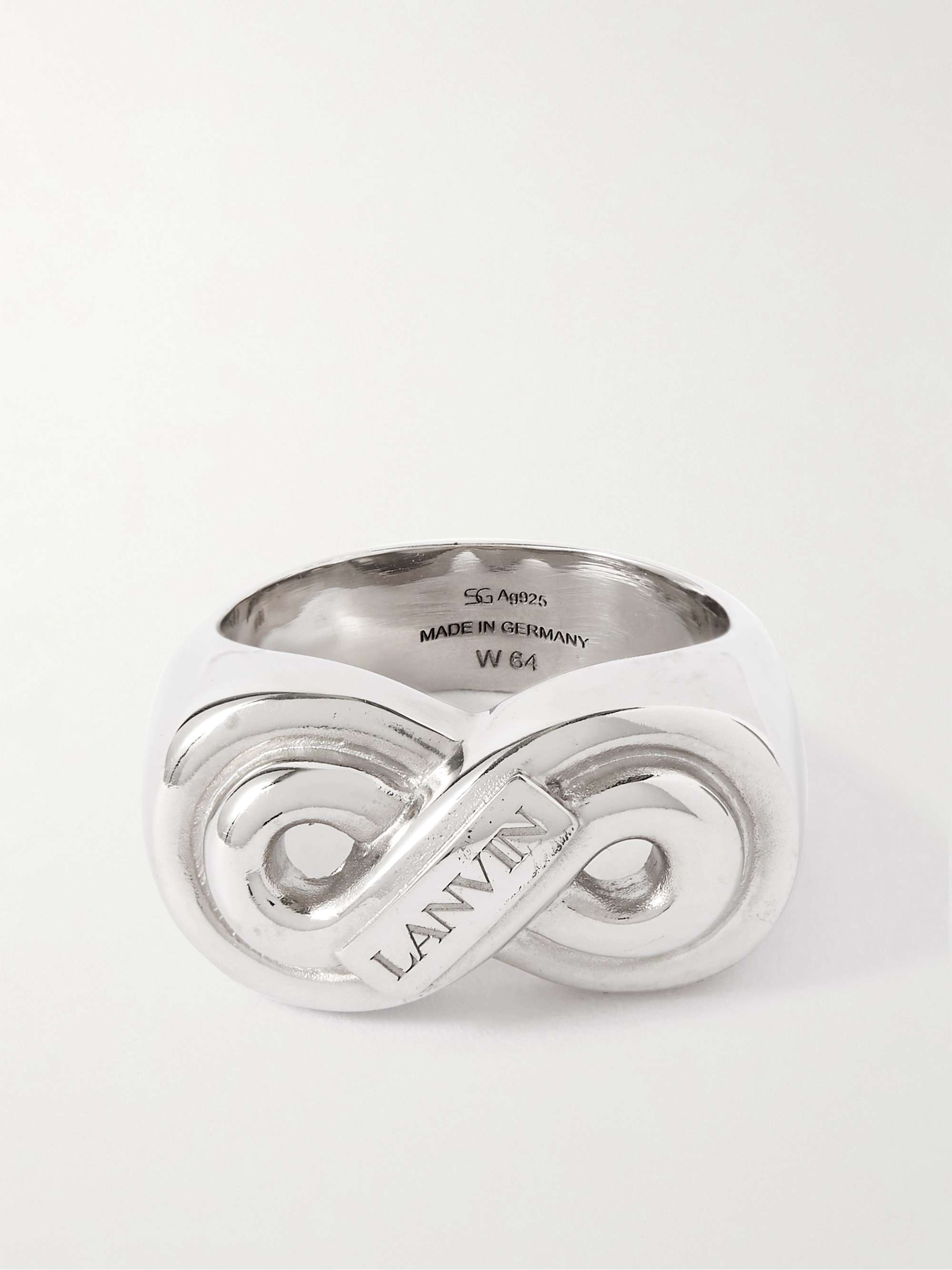 LANVIN Sterling Silver Ring for Men | MR PORTER