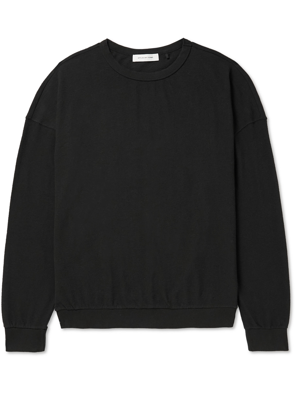 Applied Art Forms Nm1-3 Cotton-jersey Sweatshirt In Gray
