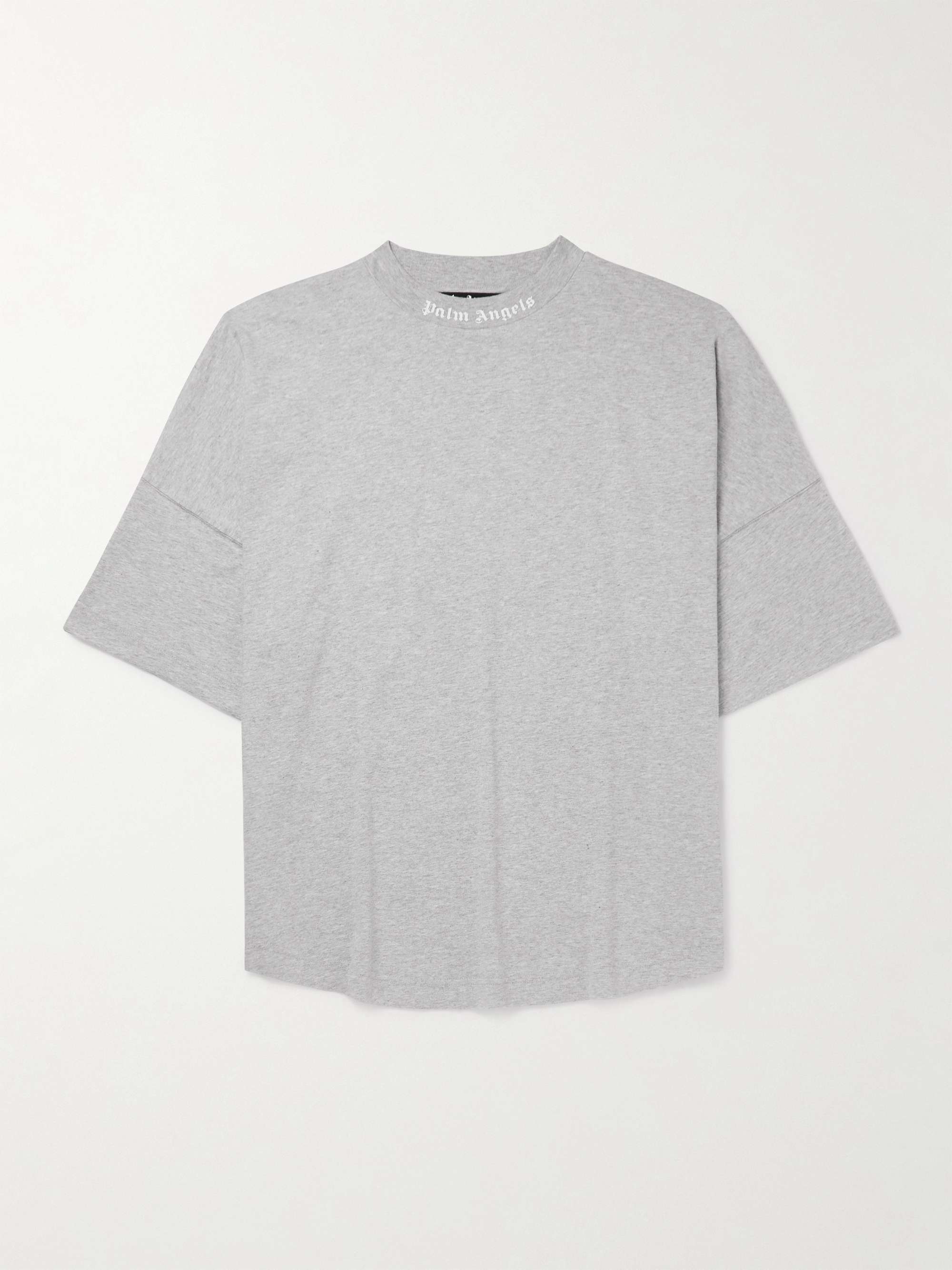 PALM ANGELS Logo-Print Cotton-Jersey T-Shirt for Men | MR PORTER