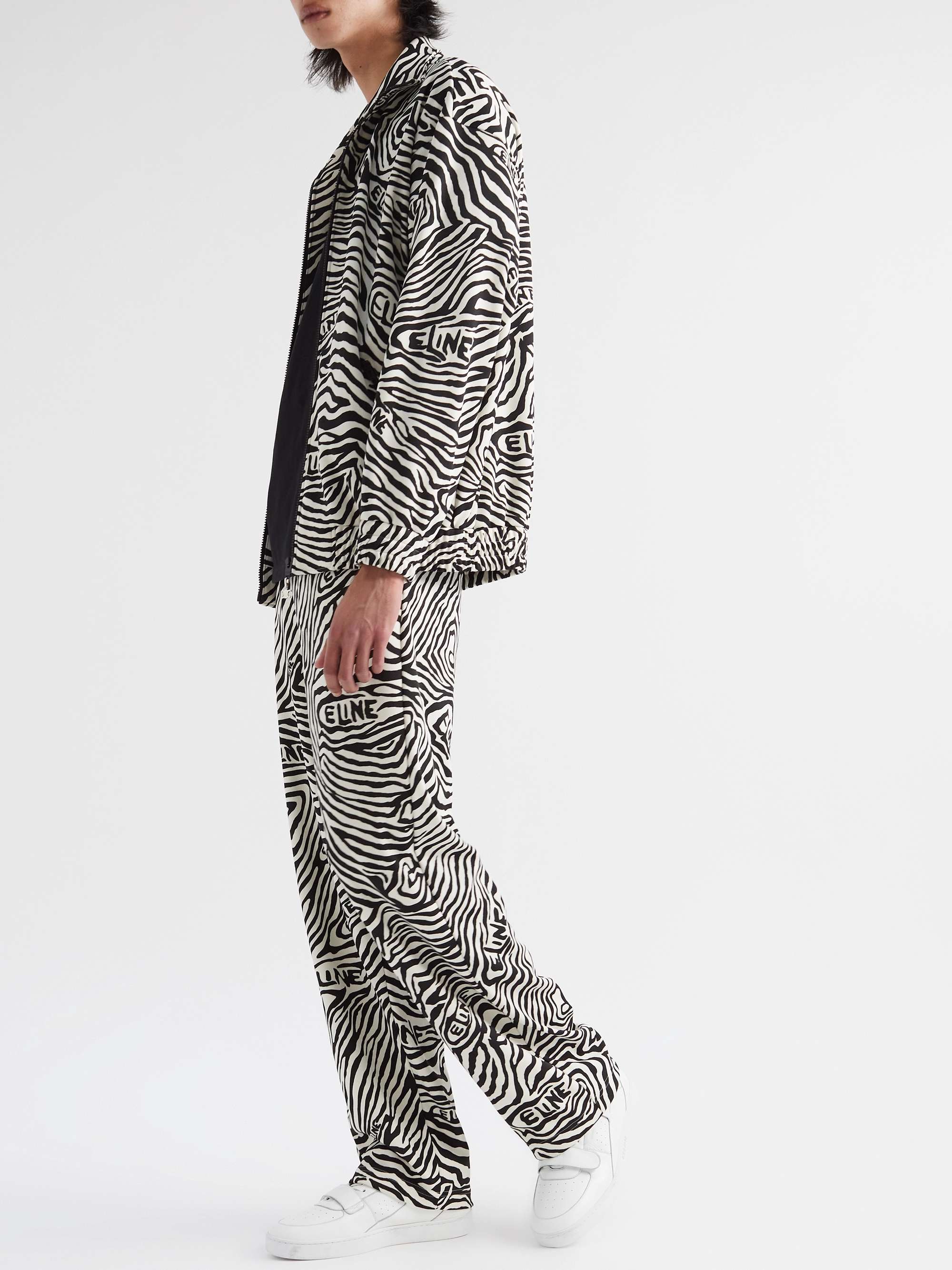 CELINE HOMME Zebra-Print Jersey Sweatpants | MR PORTER