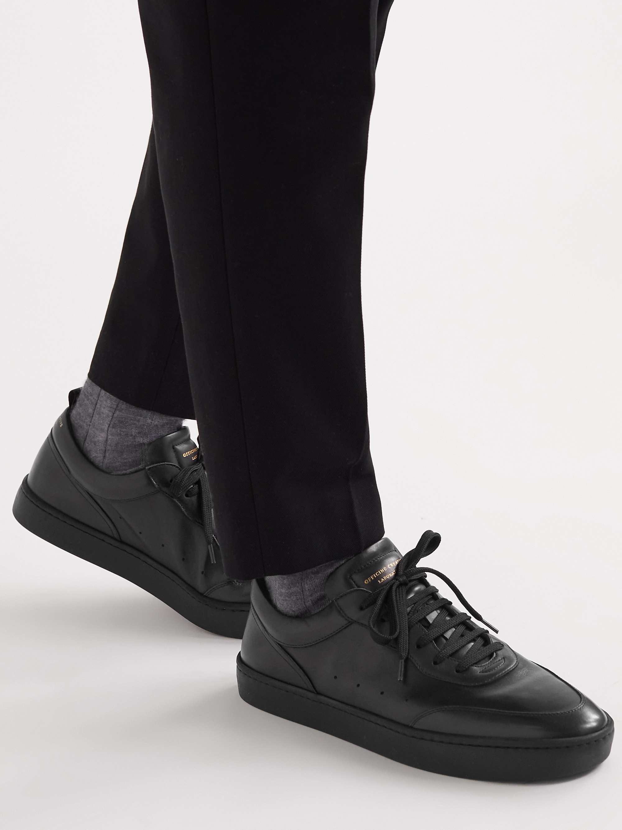 OFFICINE CREATIVE Kyle Lux Leather Sneakers | MR PORTER
