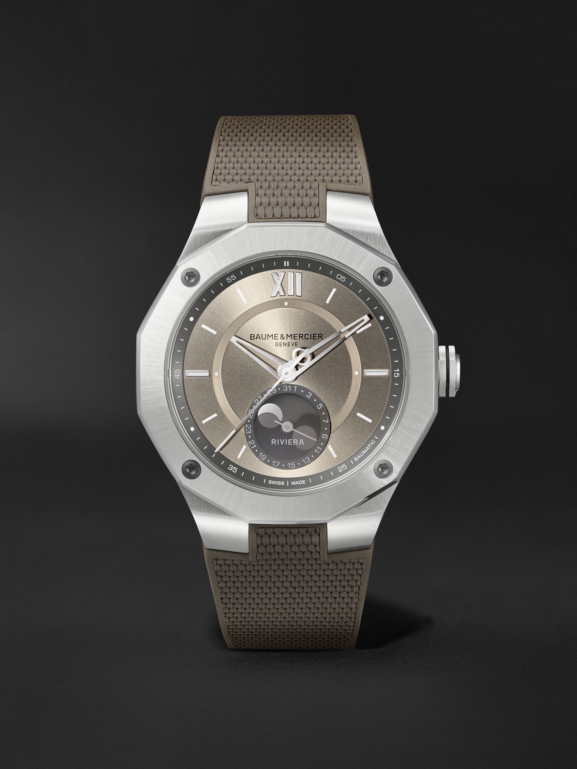 BAUME & MERCIER Baumatic Ref 6103 Chronograph watch … | Drouot.com