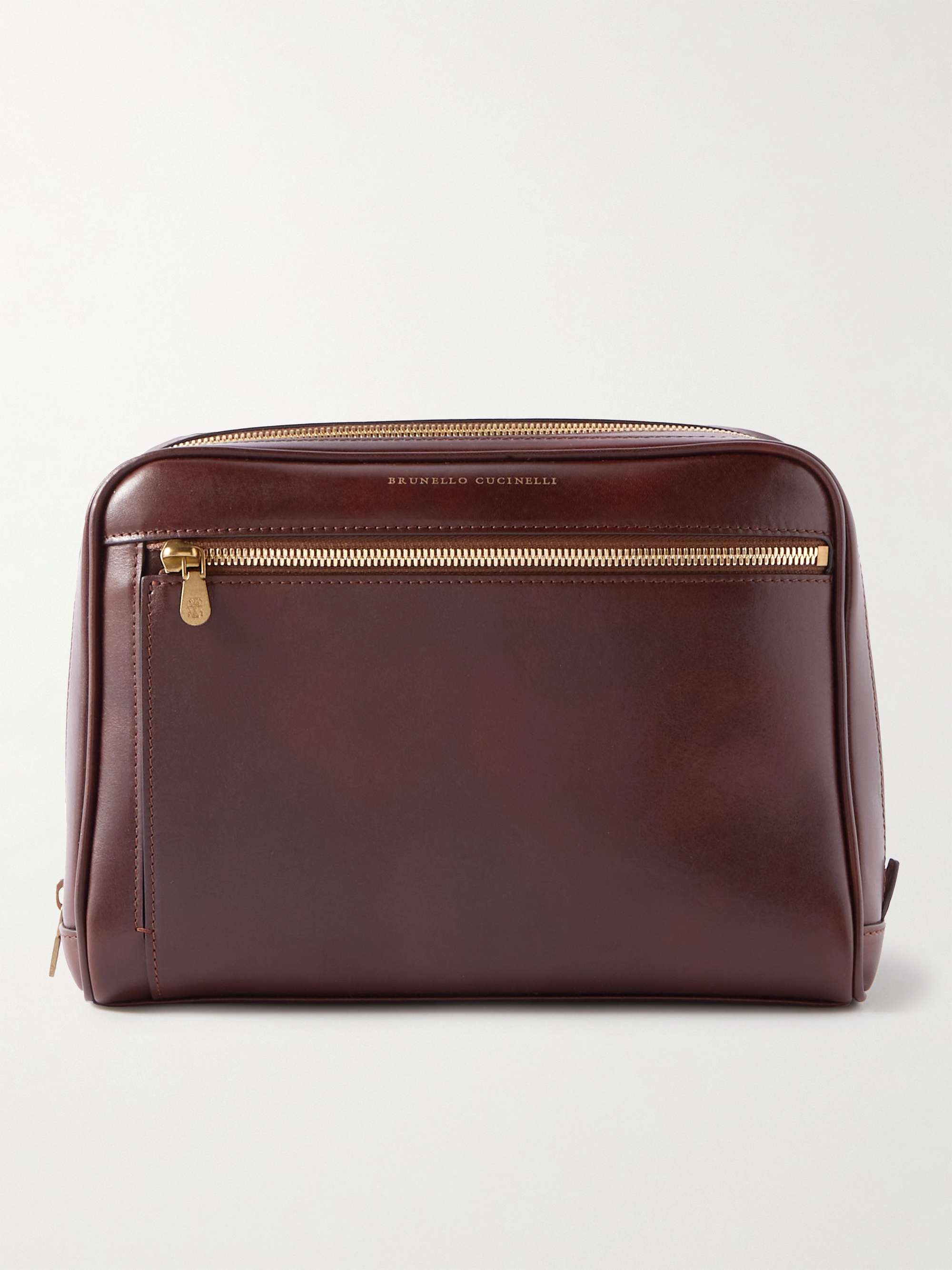 BRUNELLO CUCINELLI Leather Wash Bag | MR PORTER