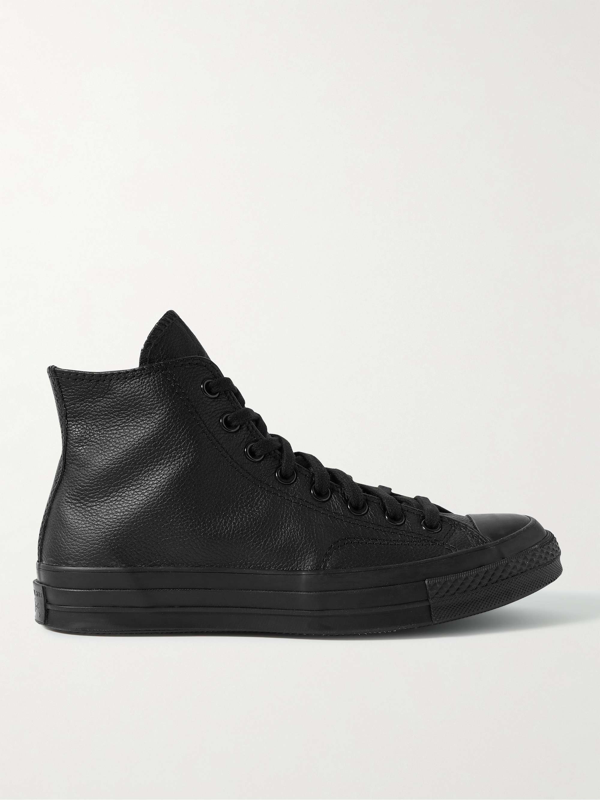 CONVERSE Chuck 70 Full-Grain Leather High-Top Sneakers | MR PORTER