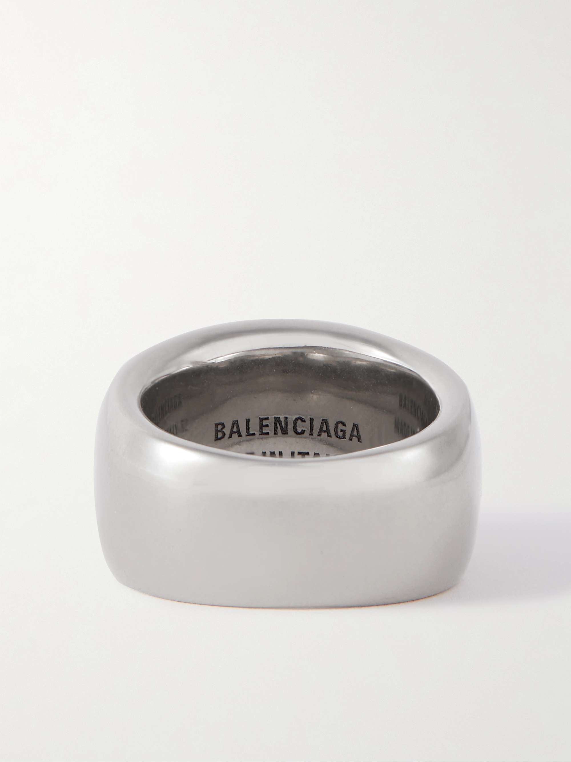 BALENCIAGA Silver-Tone Ring | MR PORTER
