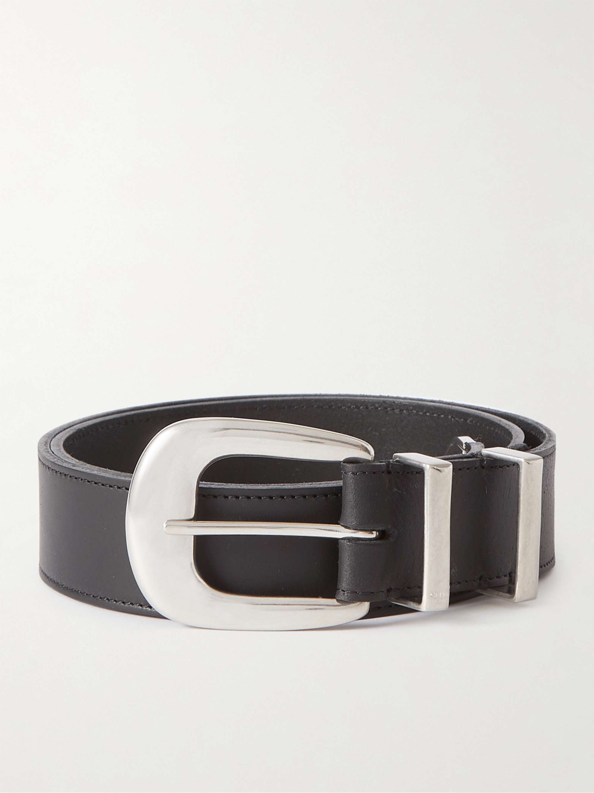 CELINE HOMME 3.5cm Leather Belt for Men | MR PORTER