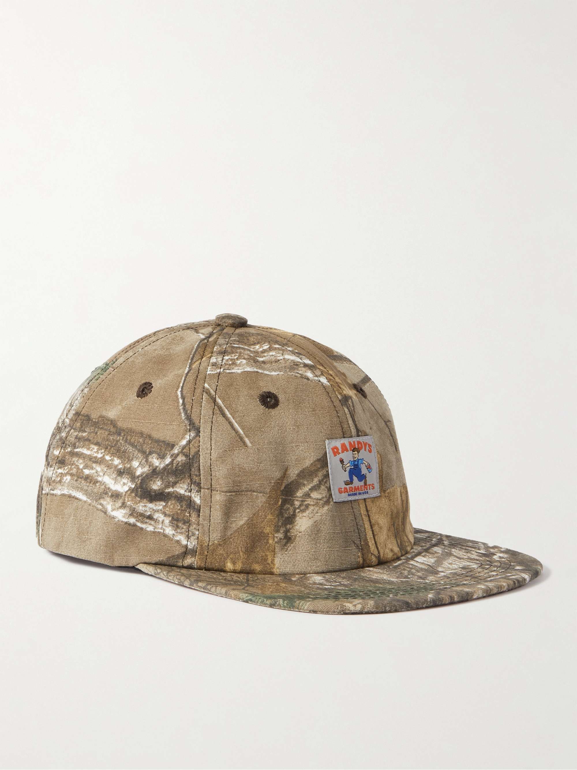 RANDY'S GARMENTS Appliquéd Camouflage-Print Cotton-Twill Baseball Cap for  Men | MR PORTER