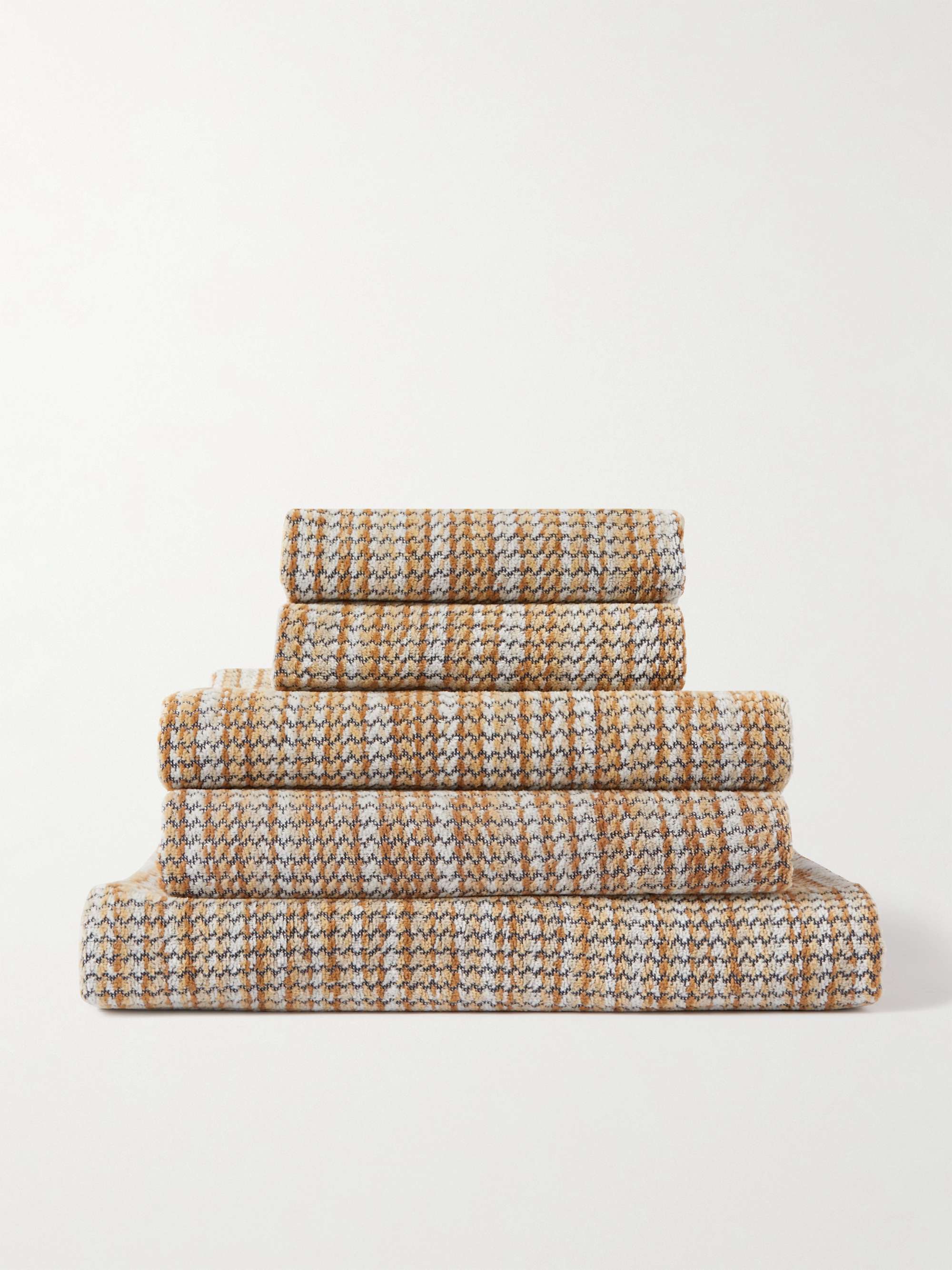 MISSONI HOME Billy Set of Five Cotton-Terry Towels for Men | MR PORTER