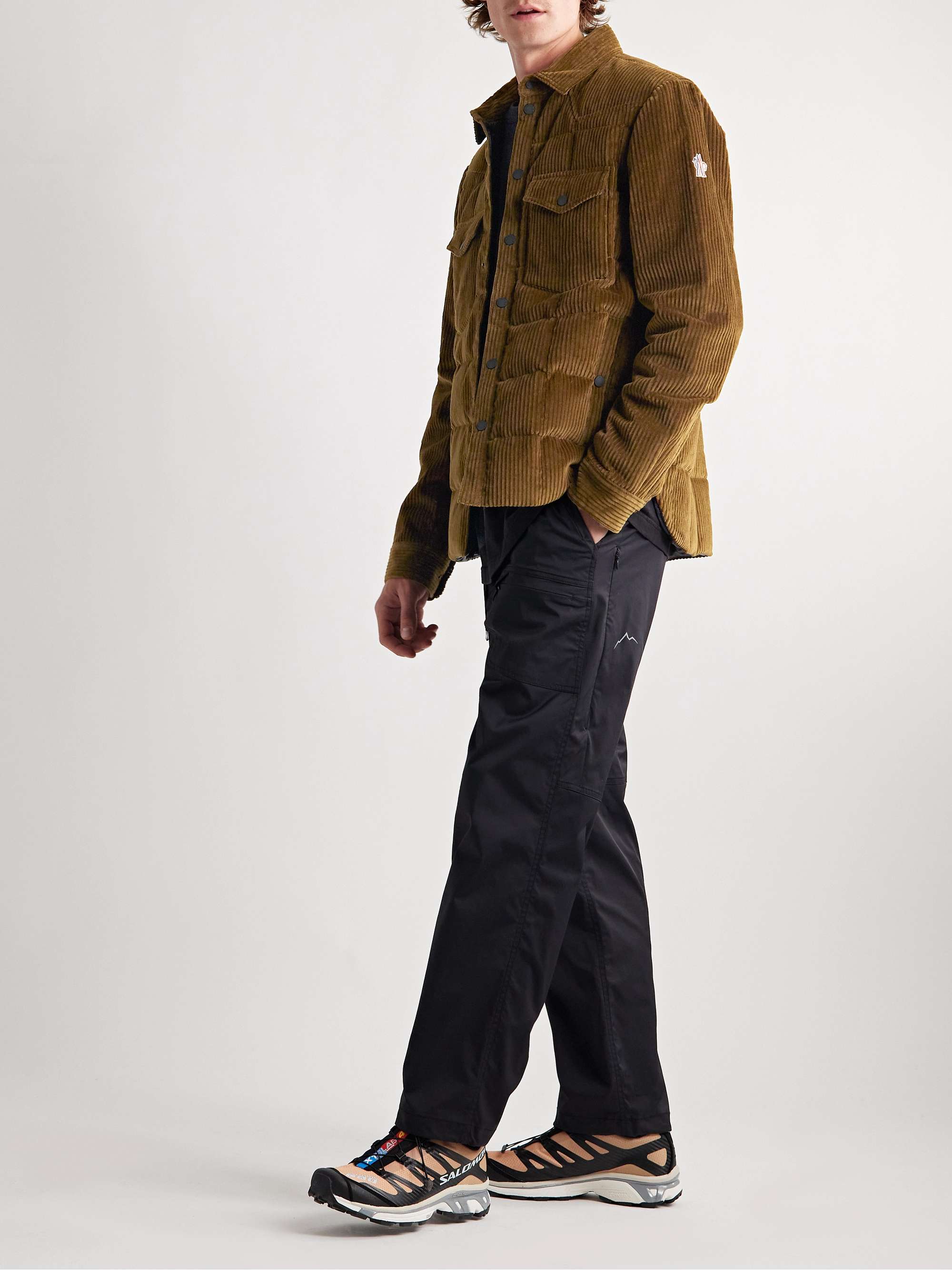 MONCLER GRENOBLE Gelt Quilted Cotton-Blend Corduroy Jacket for Men | MR  PORTER
