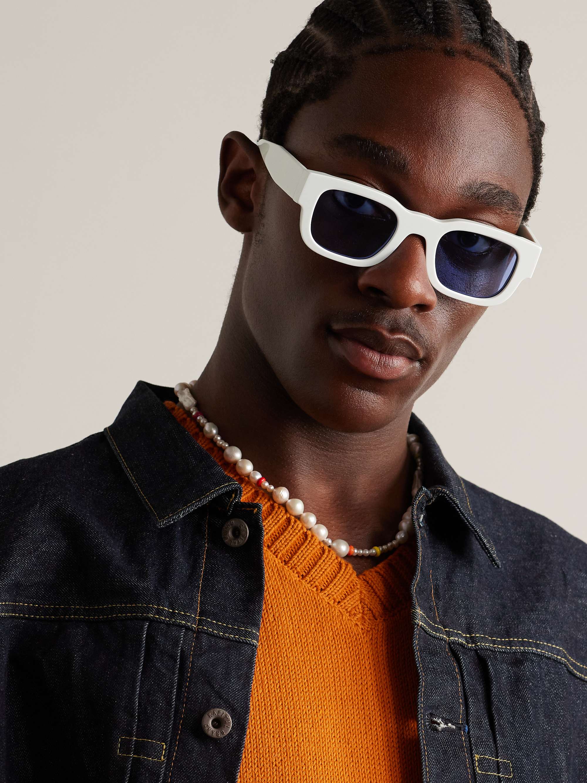 THIERRY LASRY Foxxxy Square-Frame Acetate Sunglasses | MR PORTER