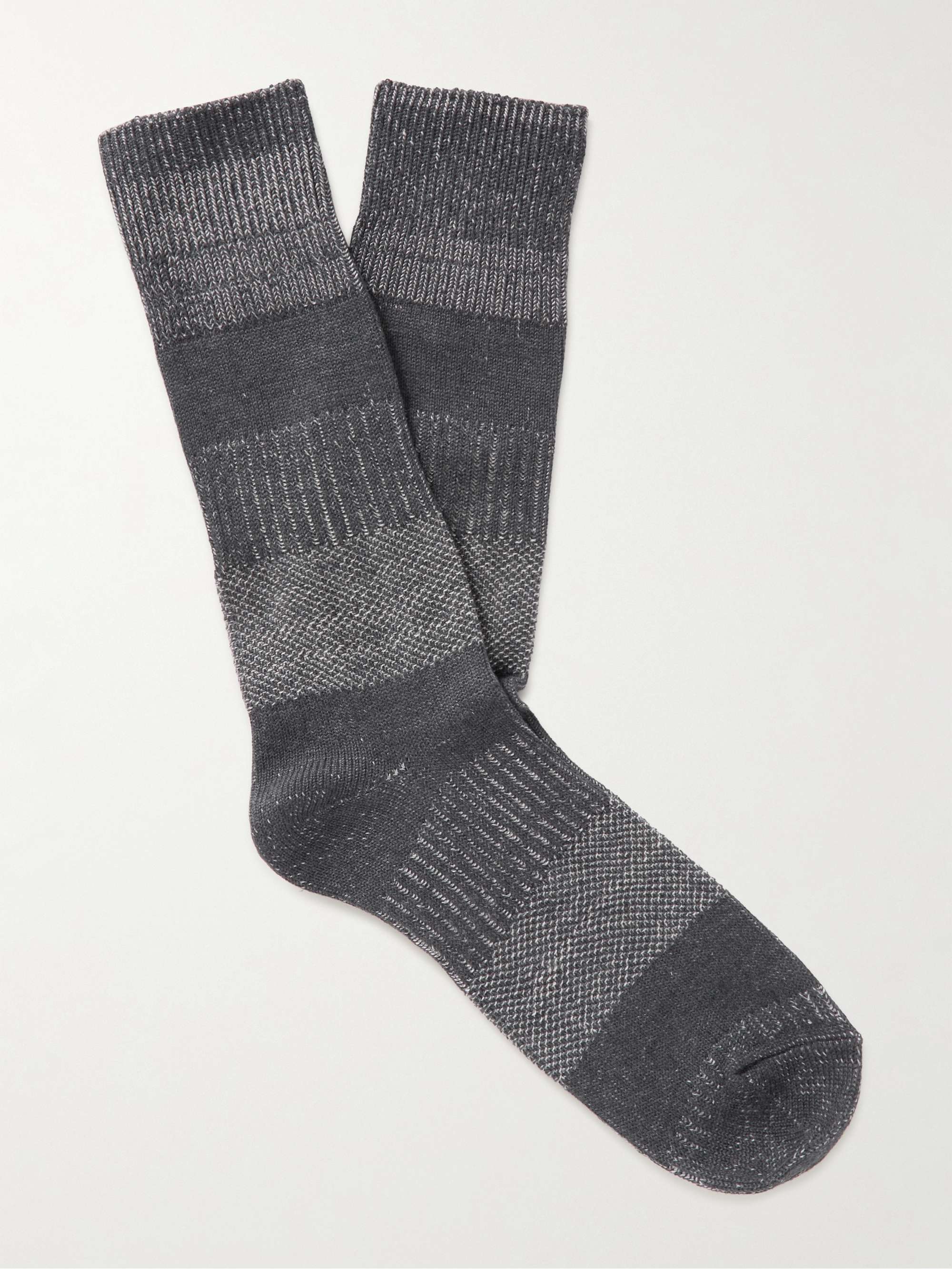 MR P. Textured Knitted Socks for Men | MR PORTER