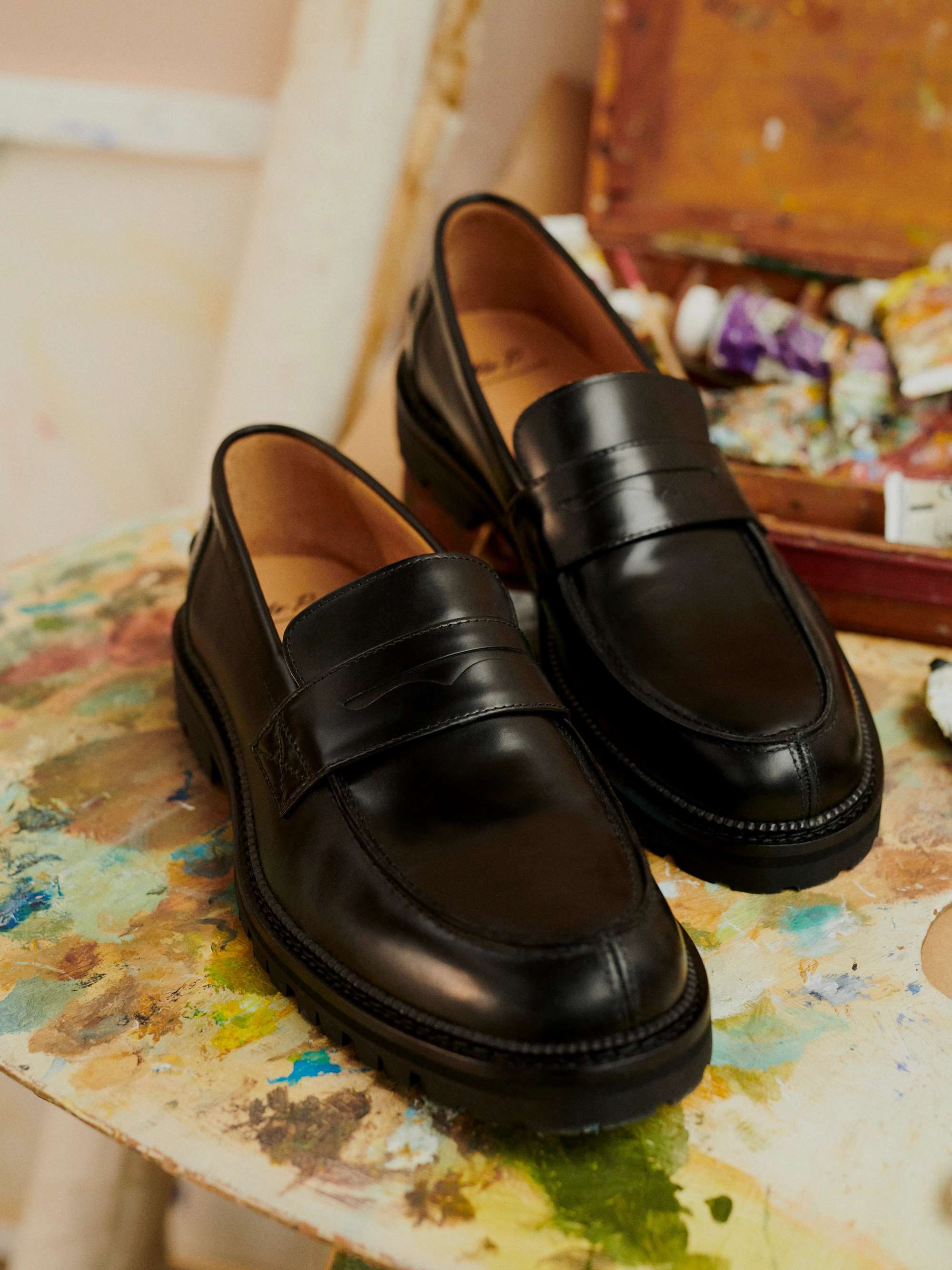Begge sandaler badning MR P. Jacques Leather Penny Loafers | MR PORTER