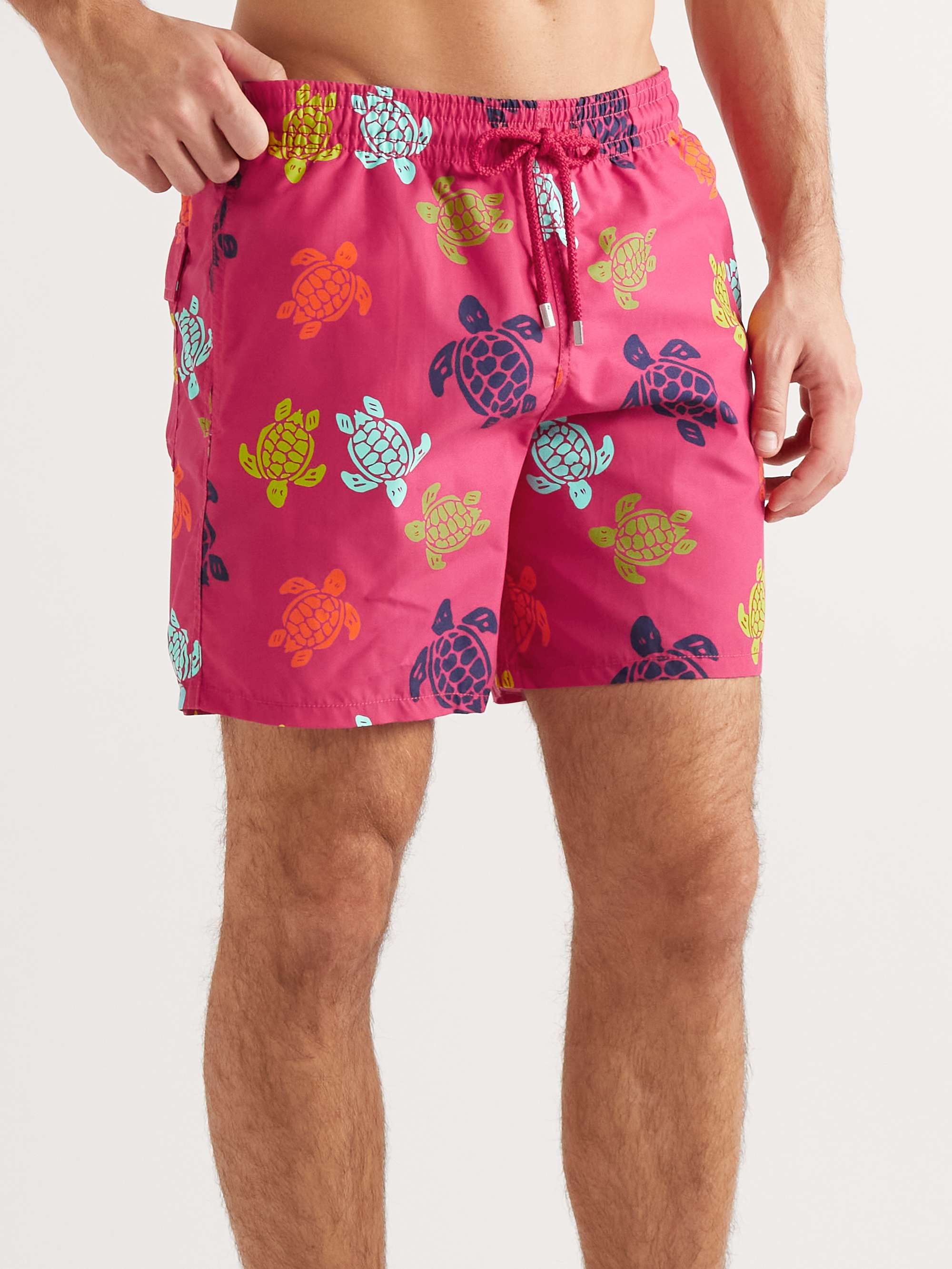 VILEBREQUIN Moorea Straight-Leg Mid-Length Printed Recycled Swim Shorts for  Men | MR PORTER