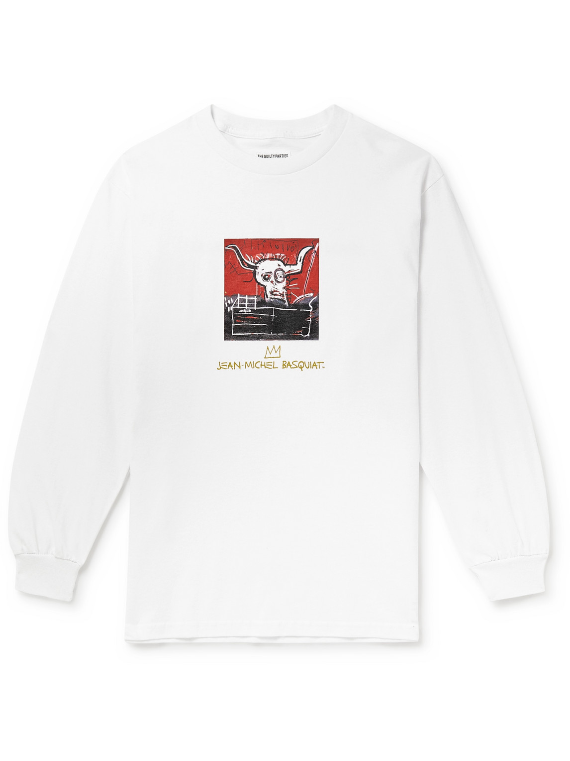 Wacko Maria White Printed Long Sleeve T-shirt | ModeSens