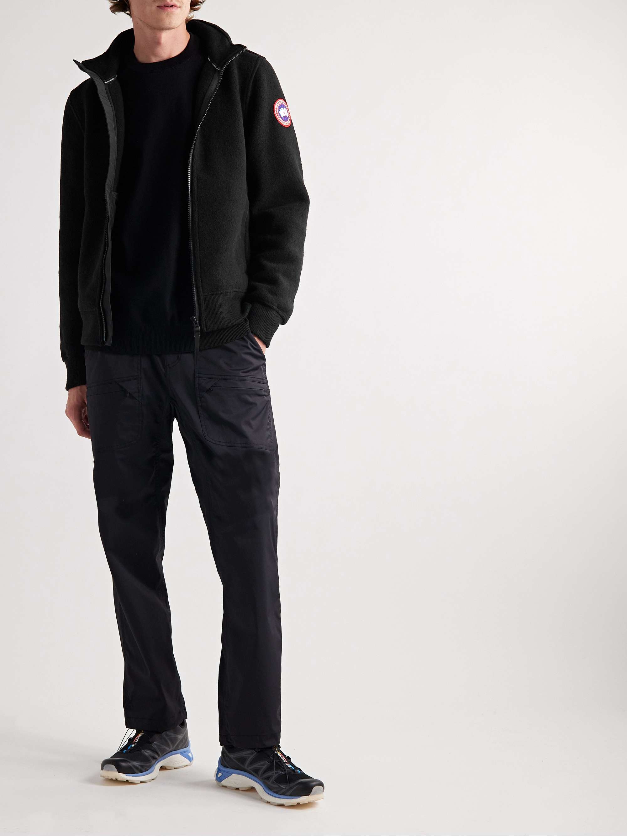 CANADA GOOSE Lawson Recycled Wool-Blend Fleece Jacket for Men | MR PORTER