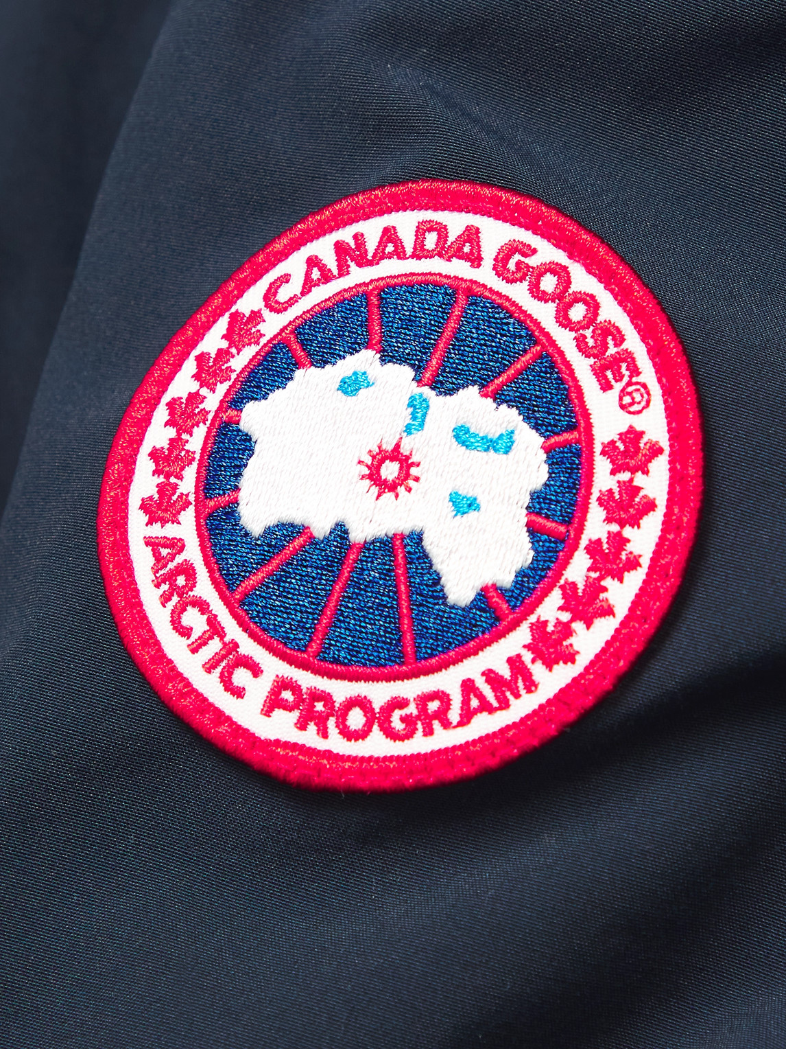 Shop Canada Goose Chateau Appliquéd Arctic Tech® Shell Hooded Down Parka In Blue