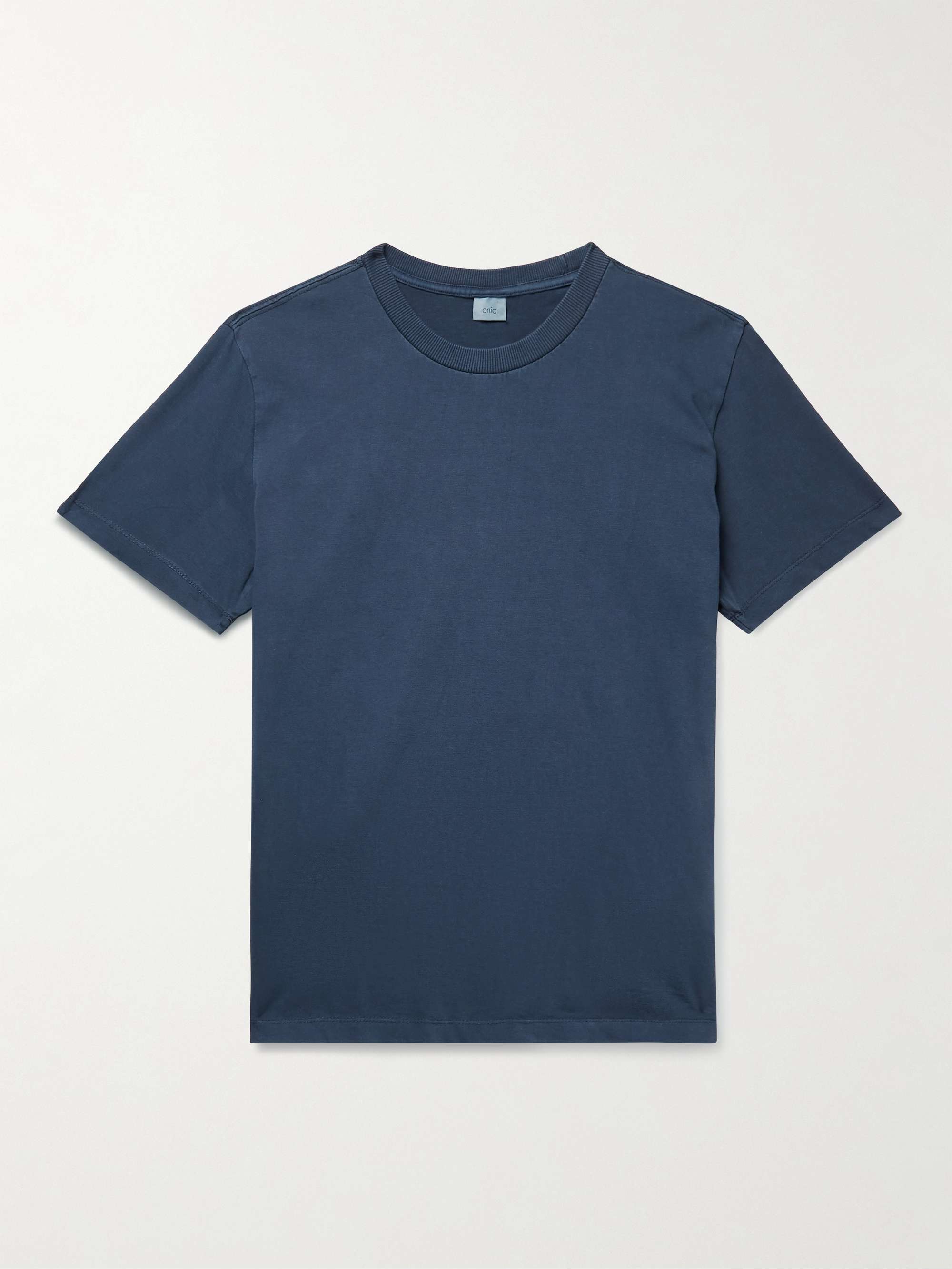 ONIA Garment-Dyed Cotton-Jersey T-Shirt for Men | MR PORTER
