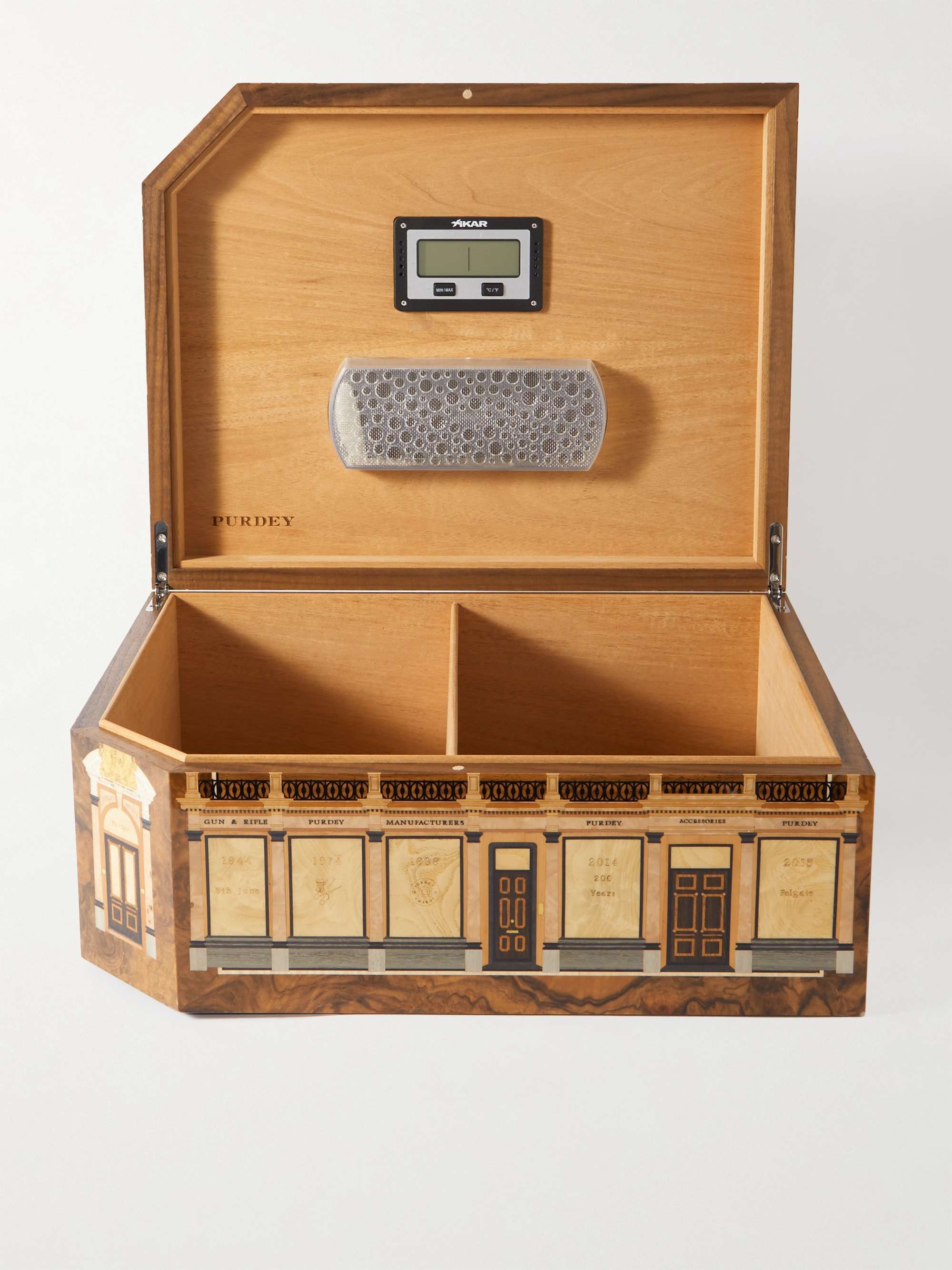 JAMESPURDEYANDSONS Audley House Wood Marquetry Humidor Box | MR PORTER