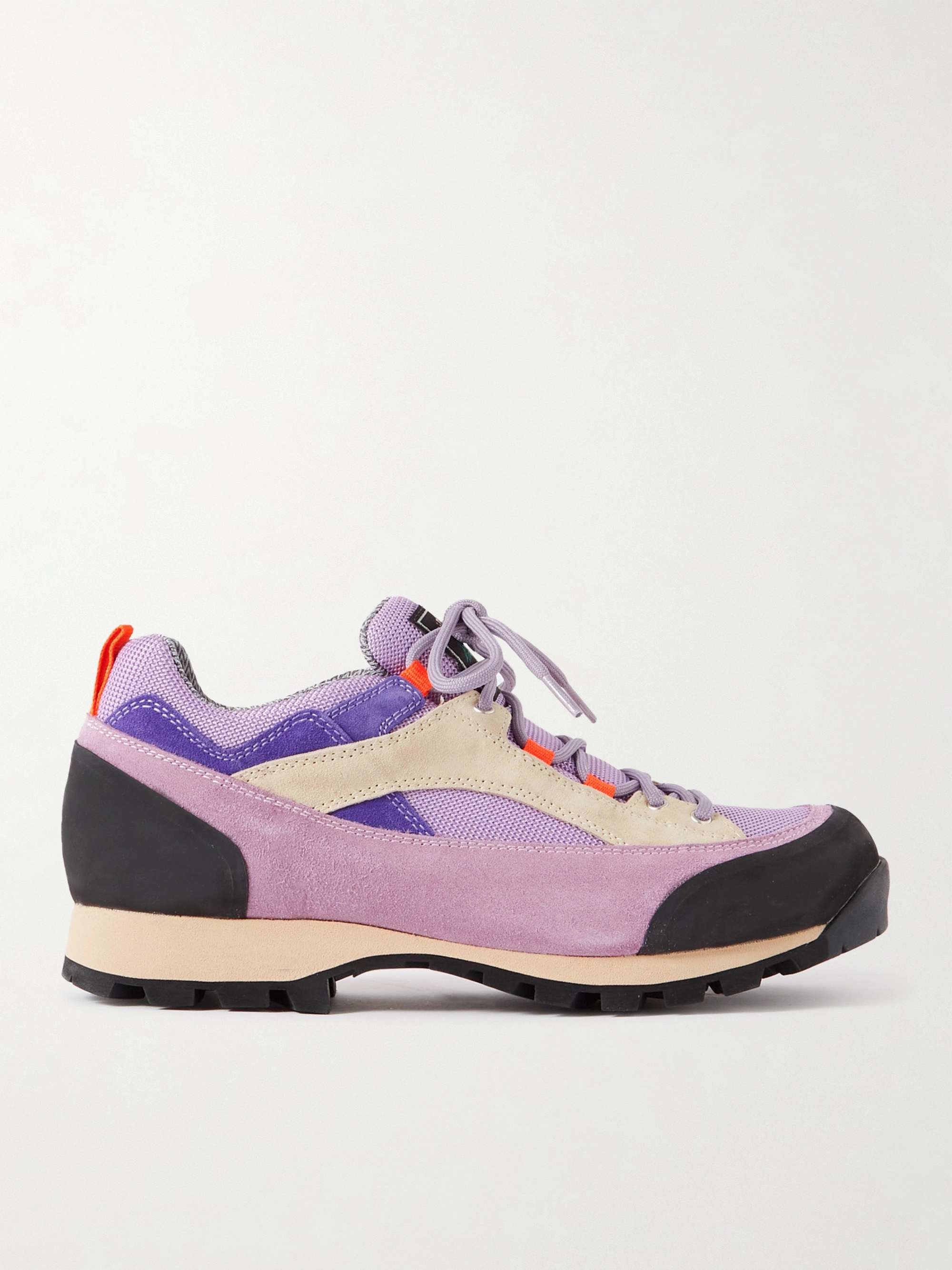 Purple Grappa Suede and Mesh Sneakers | DIEMME | MR PORTER