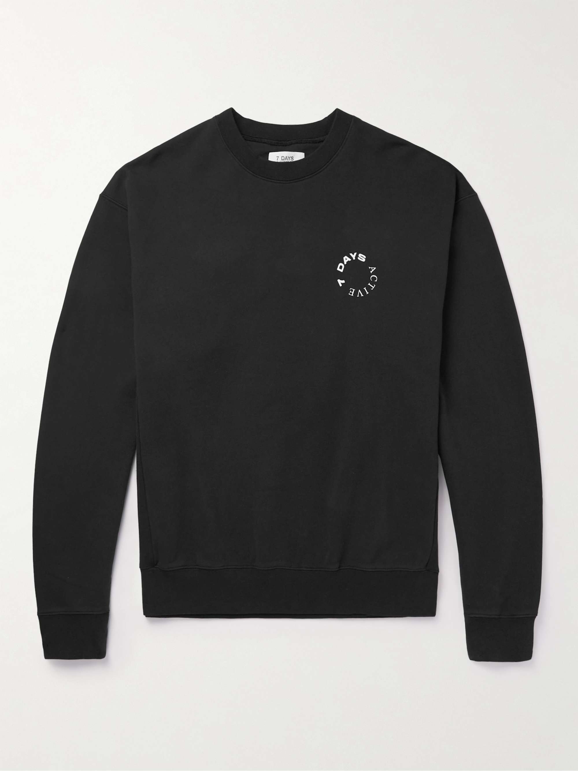 ADIDAS ORIGINALS Logo-Embroidered Recycled Cotton-Blend Jersey Sweatshirt |  MR PORTER