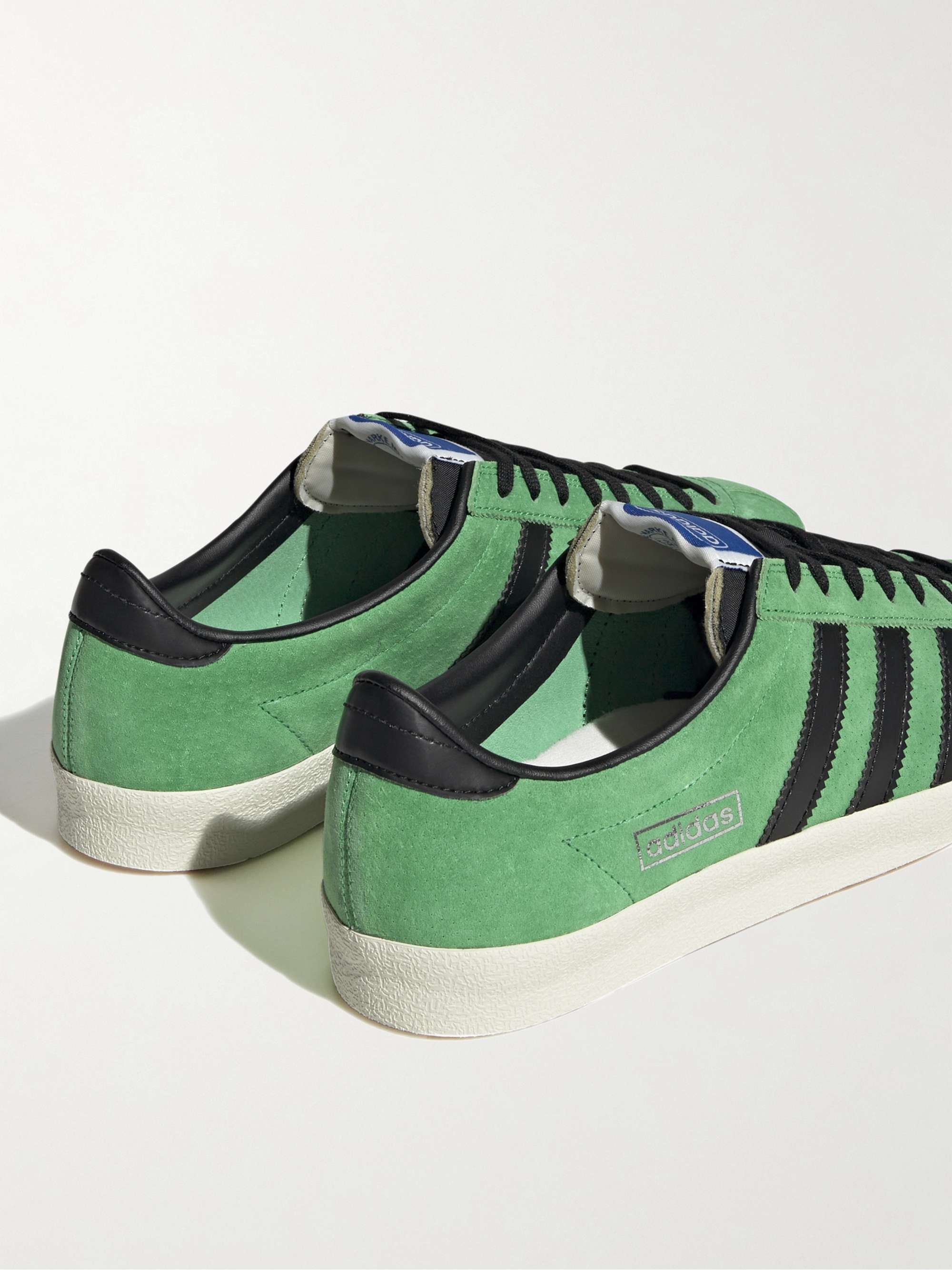 ADIDAS ORIGINALS Mexicana Leather-Trimmed Suede Sneakers | MR PORTER