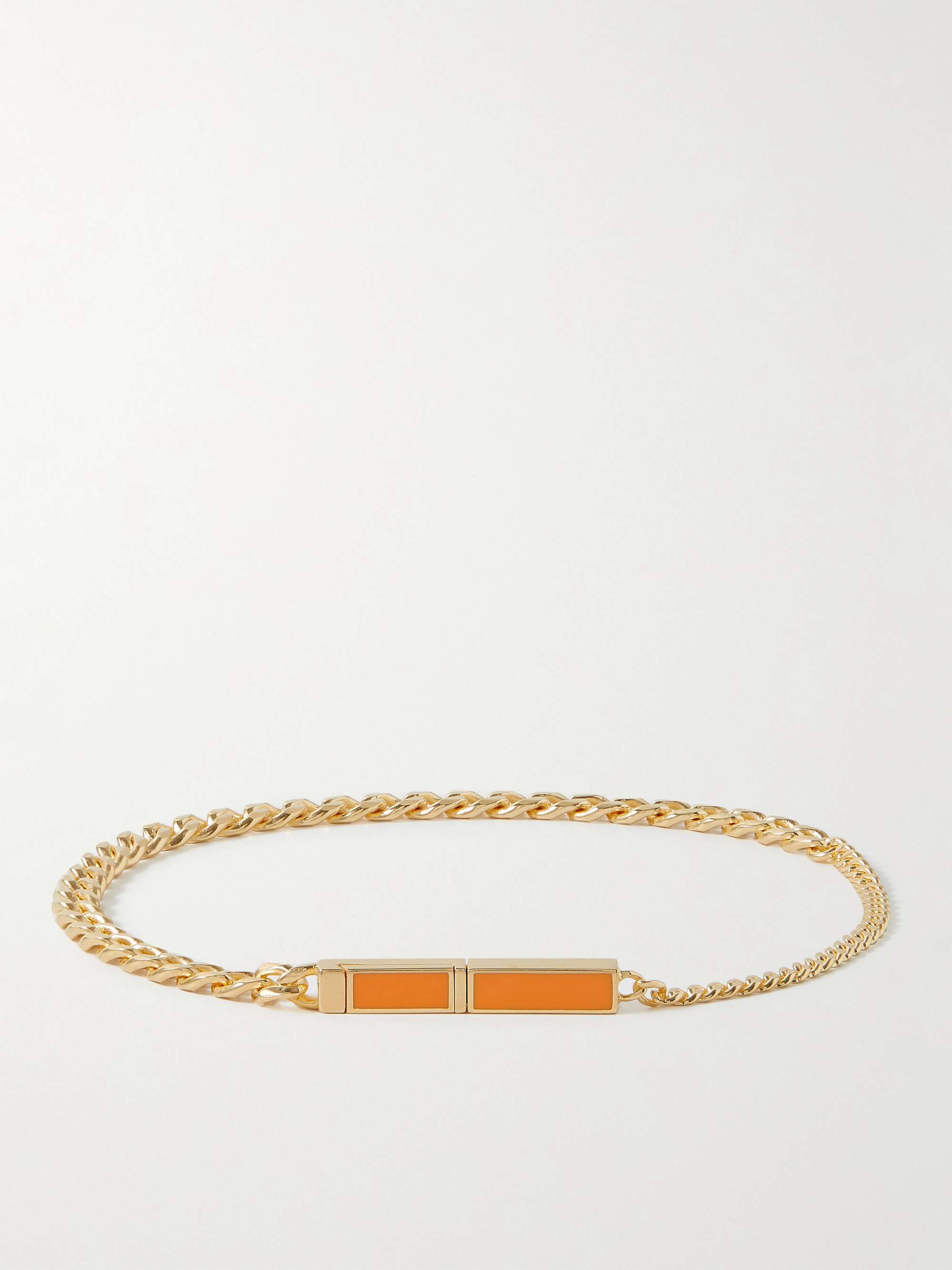 BOTTEGA VENETA Gold-plated bracelet