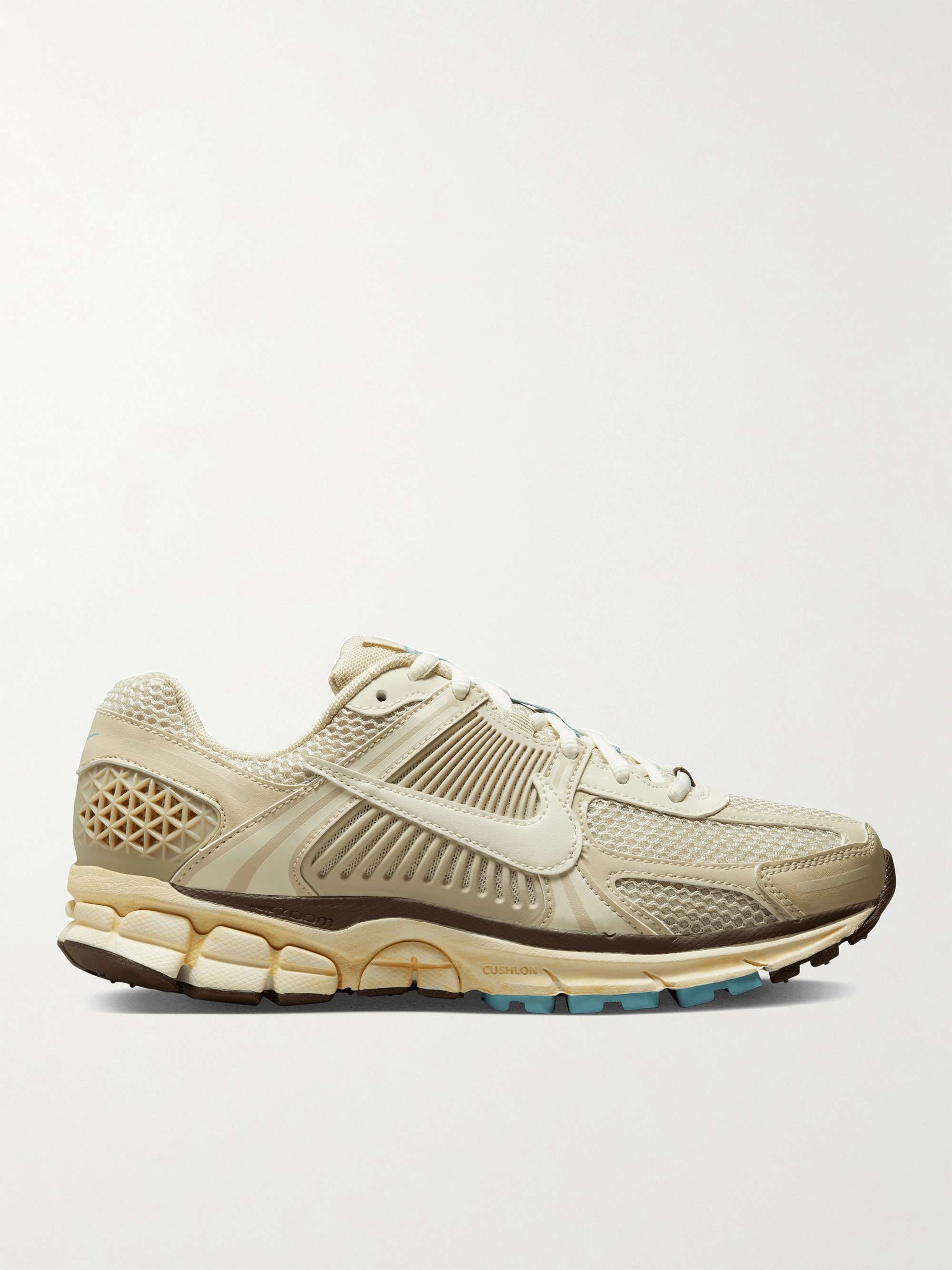 Beige Zoom Vomero 5 Faux Leather-Trimmed Mesh and Rubber Sneakers | NIKE |  MR PORTER