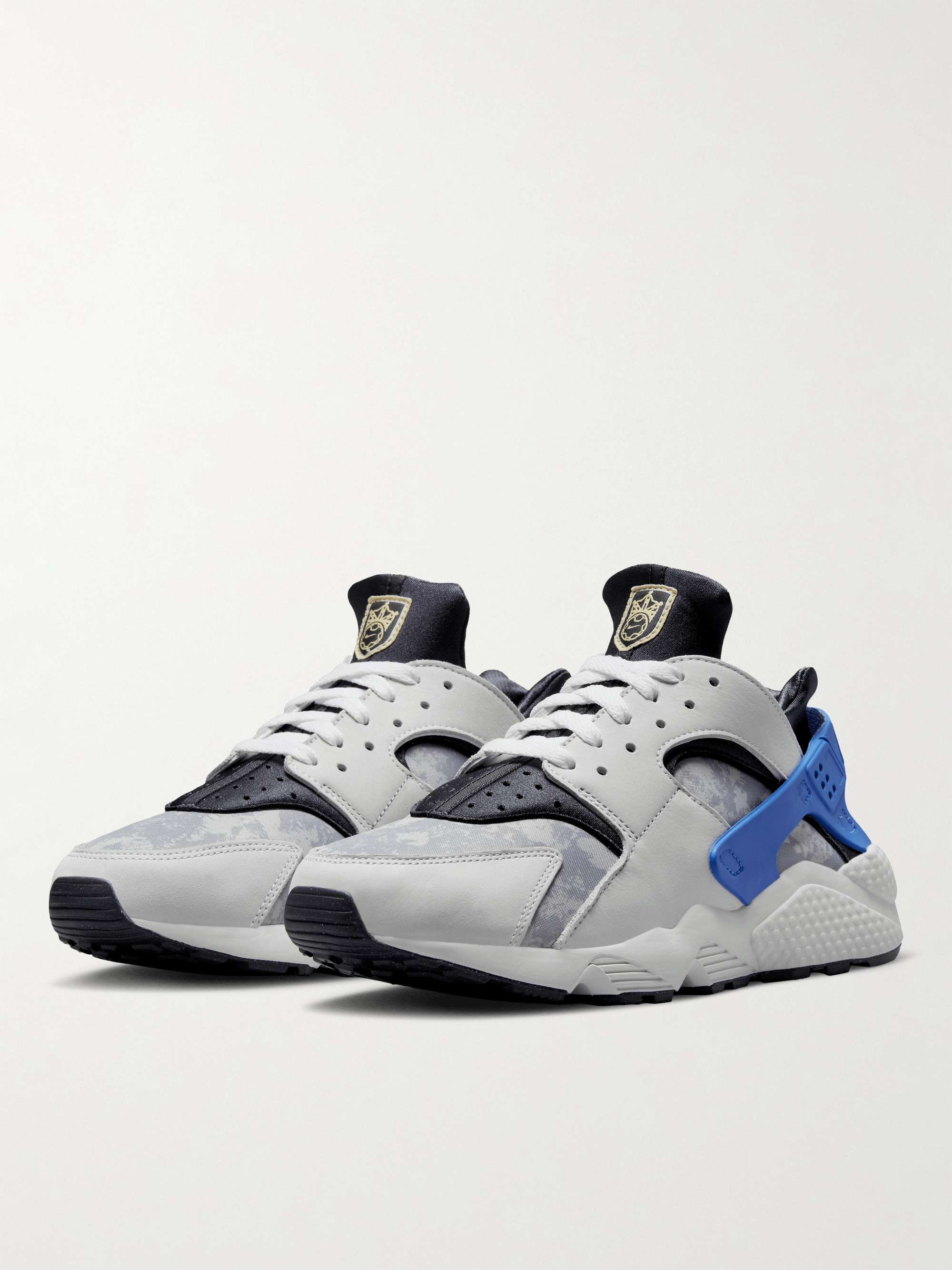 NIKE Air PRM Leather and Rubber-Trimmed Neoprene Sneakers for Men | PORTER